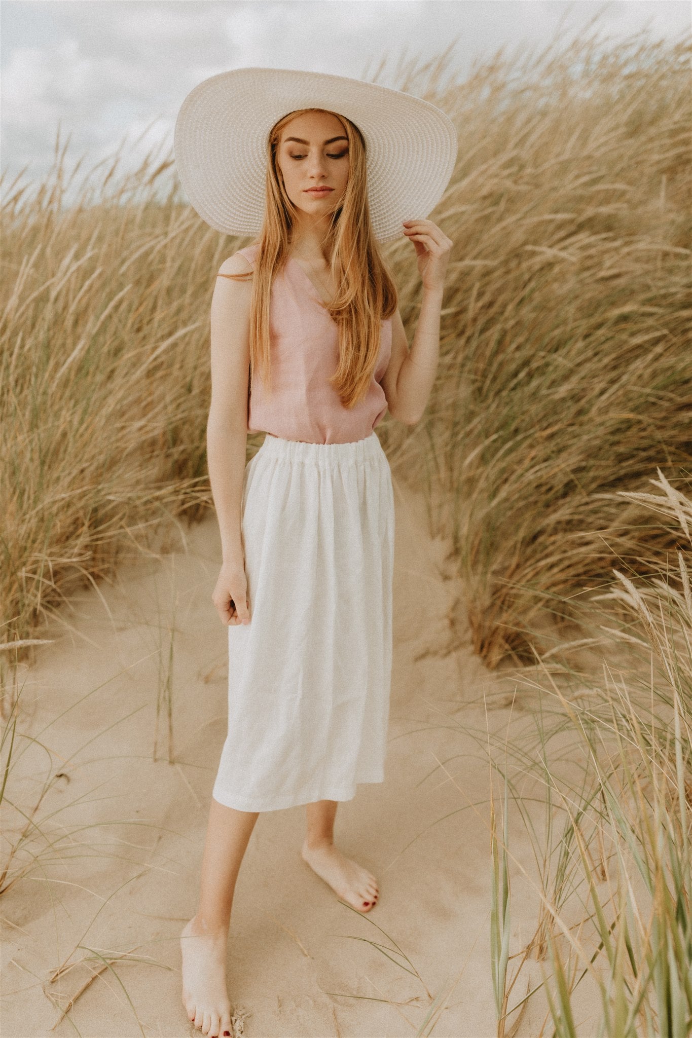 Leinen-Tanktop SOPHIA