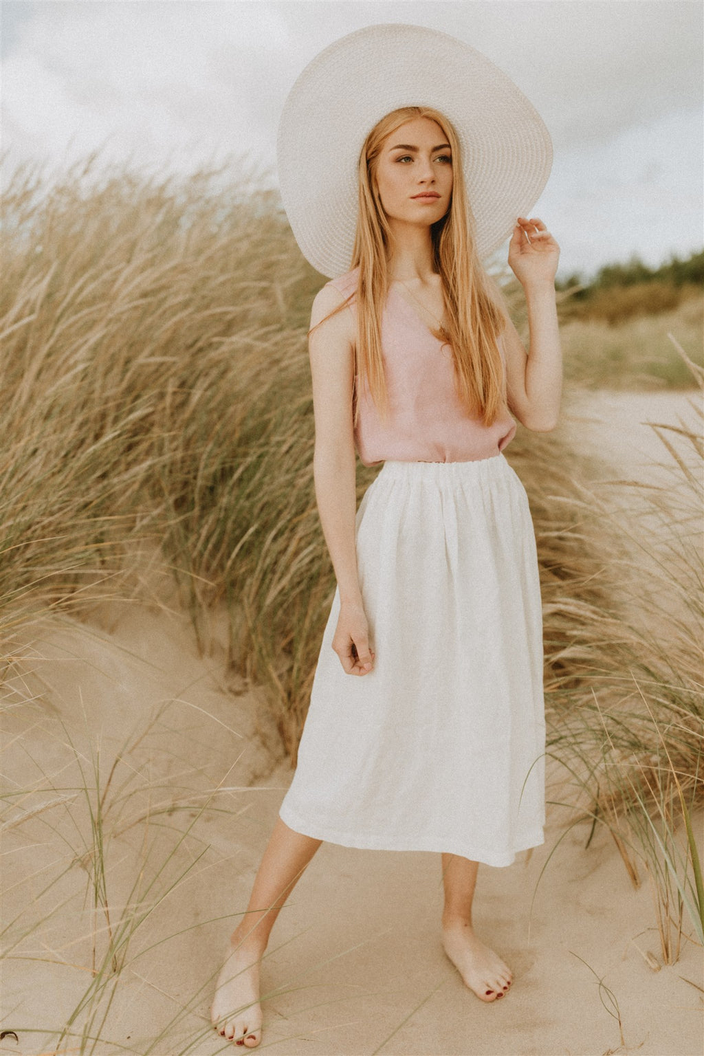 Leinen-Tanktop SOPHIA