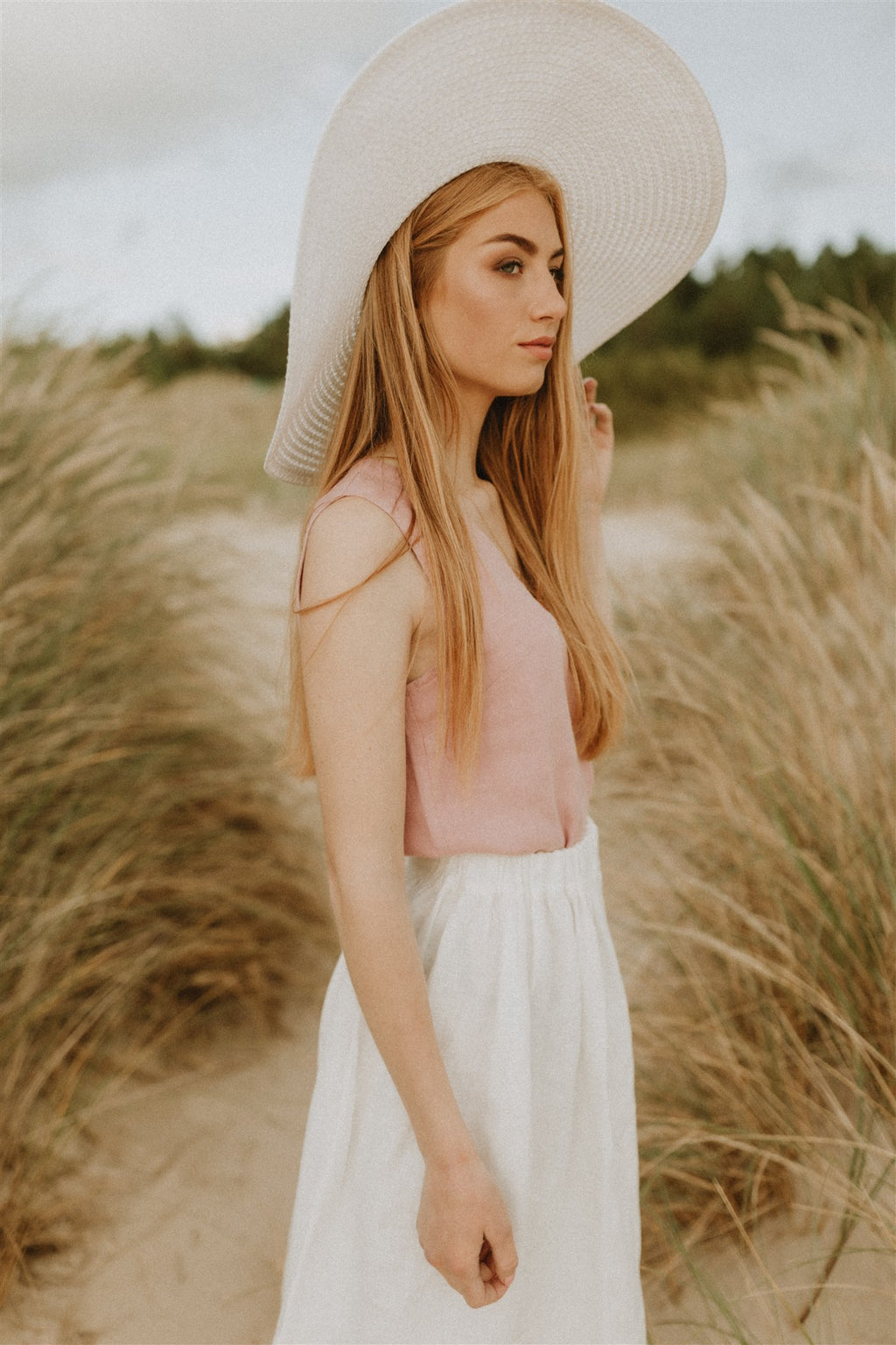 Leinen-Tanktop SOPHIA