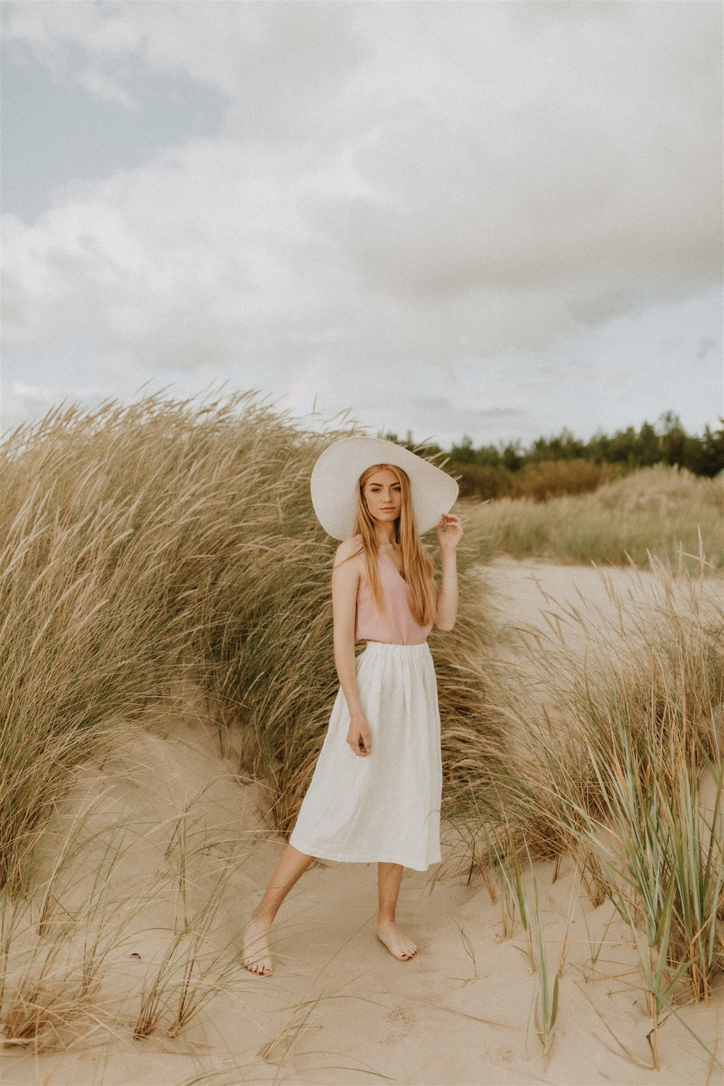 Leinen-Tanktop SOPHIA