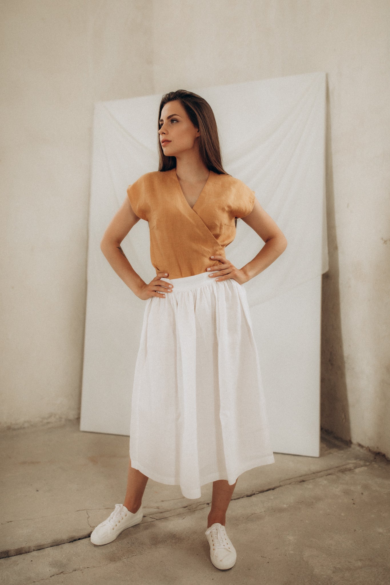Linen Skirt