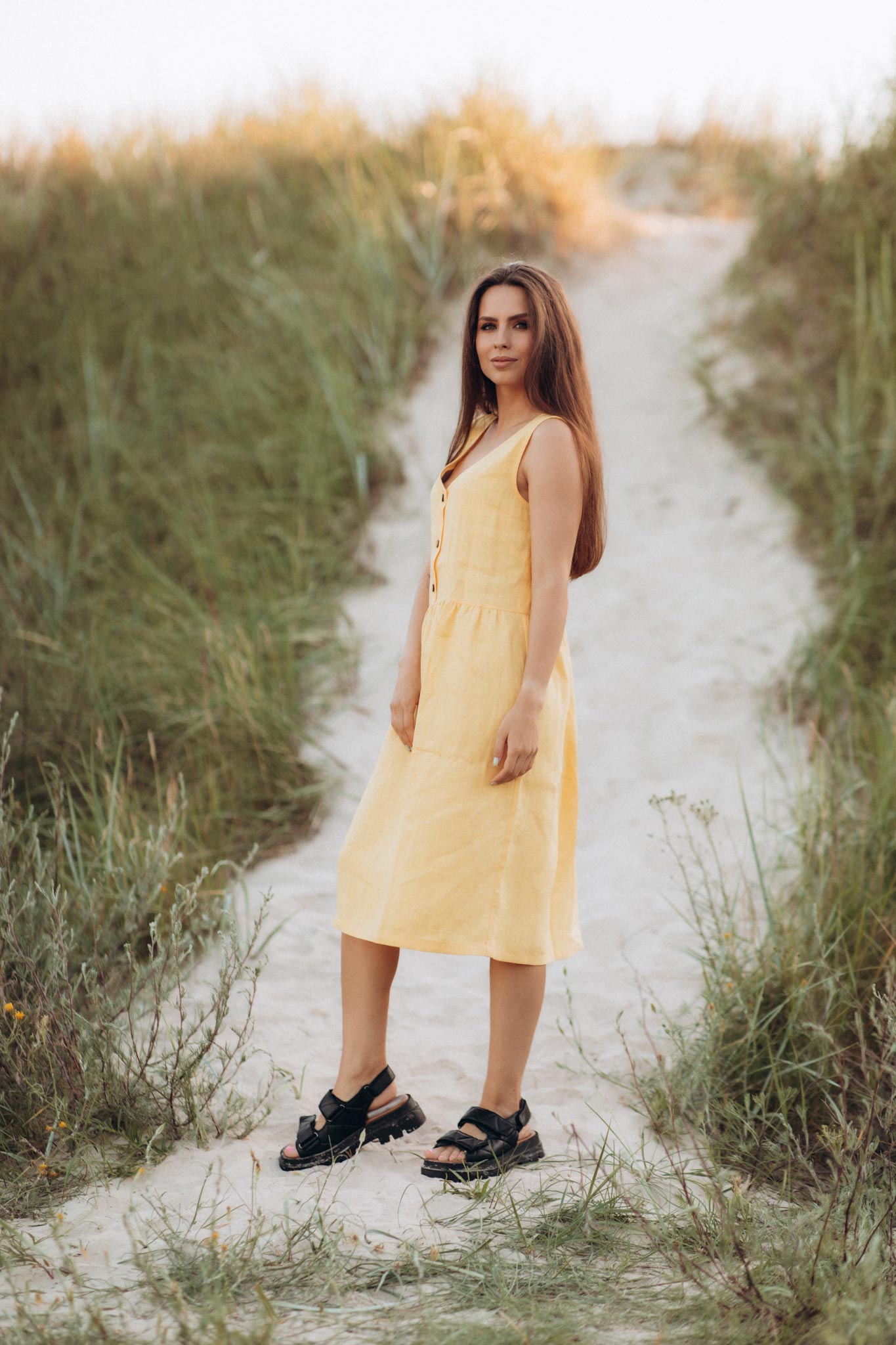 Linen Dress 9