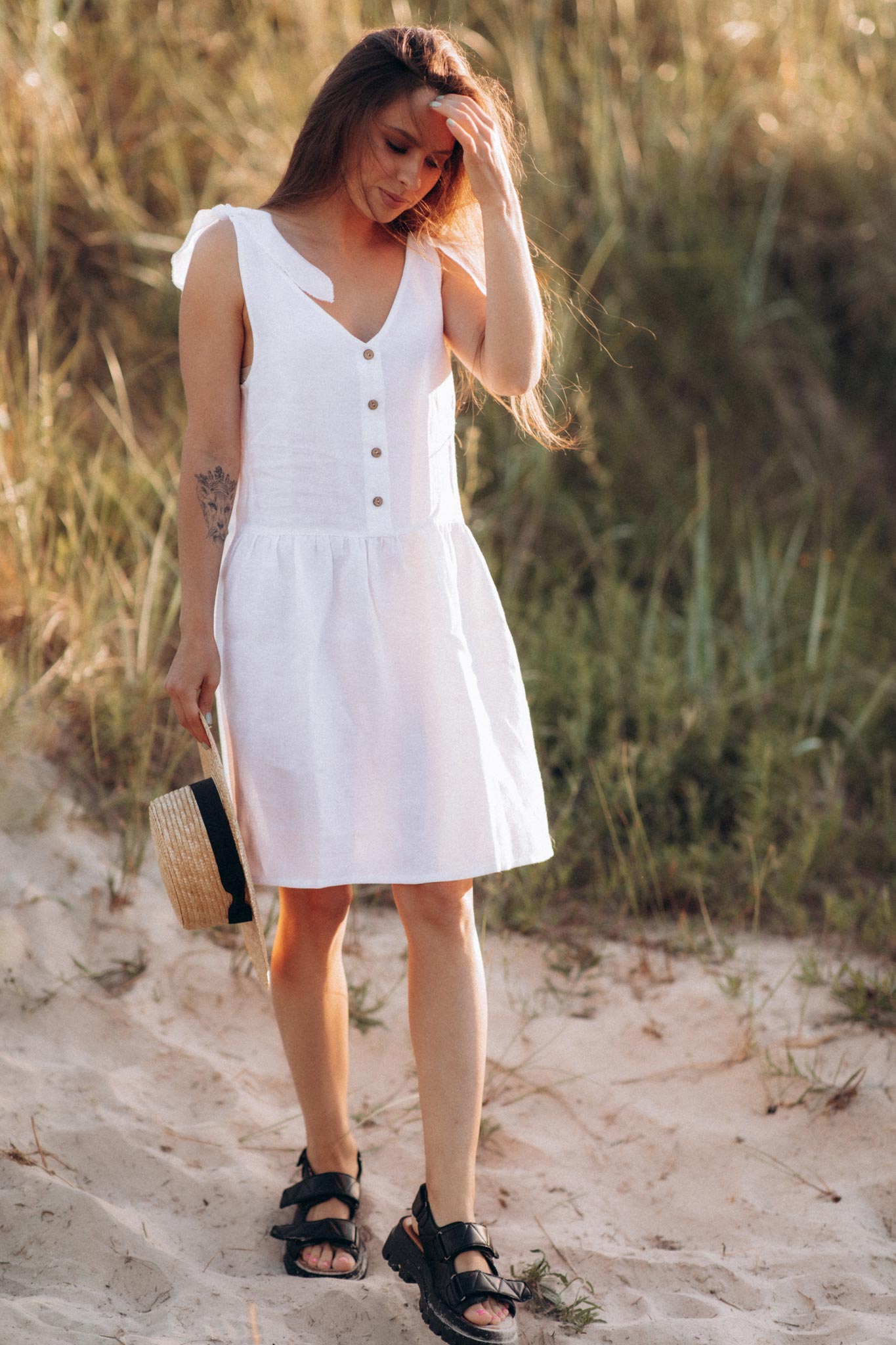 Linen Dress 10