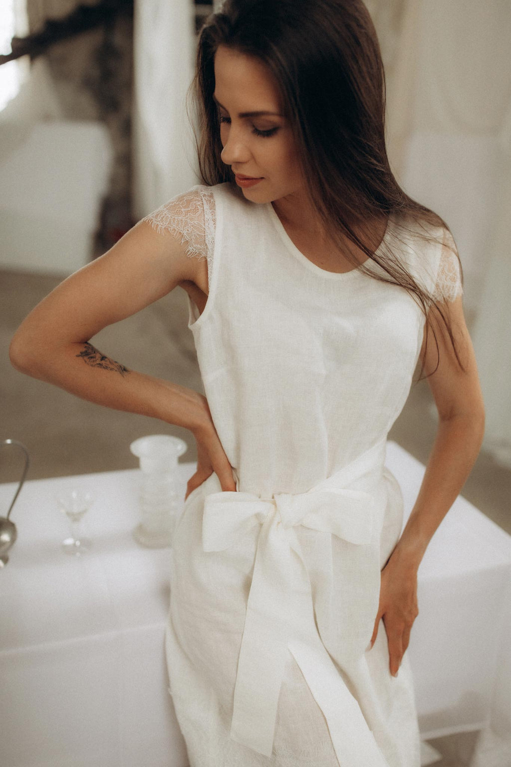 Sandswept Lace Dress BORA