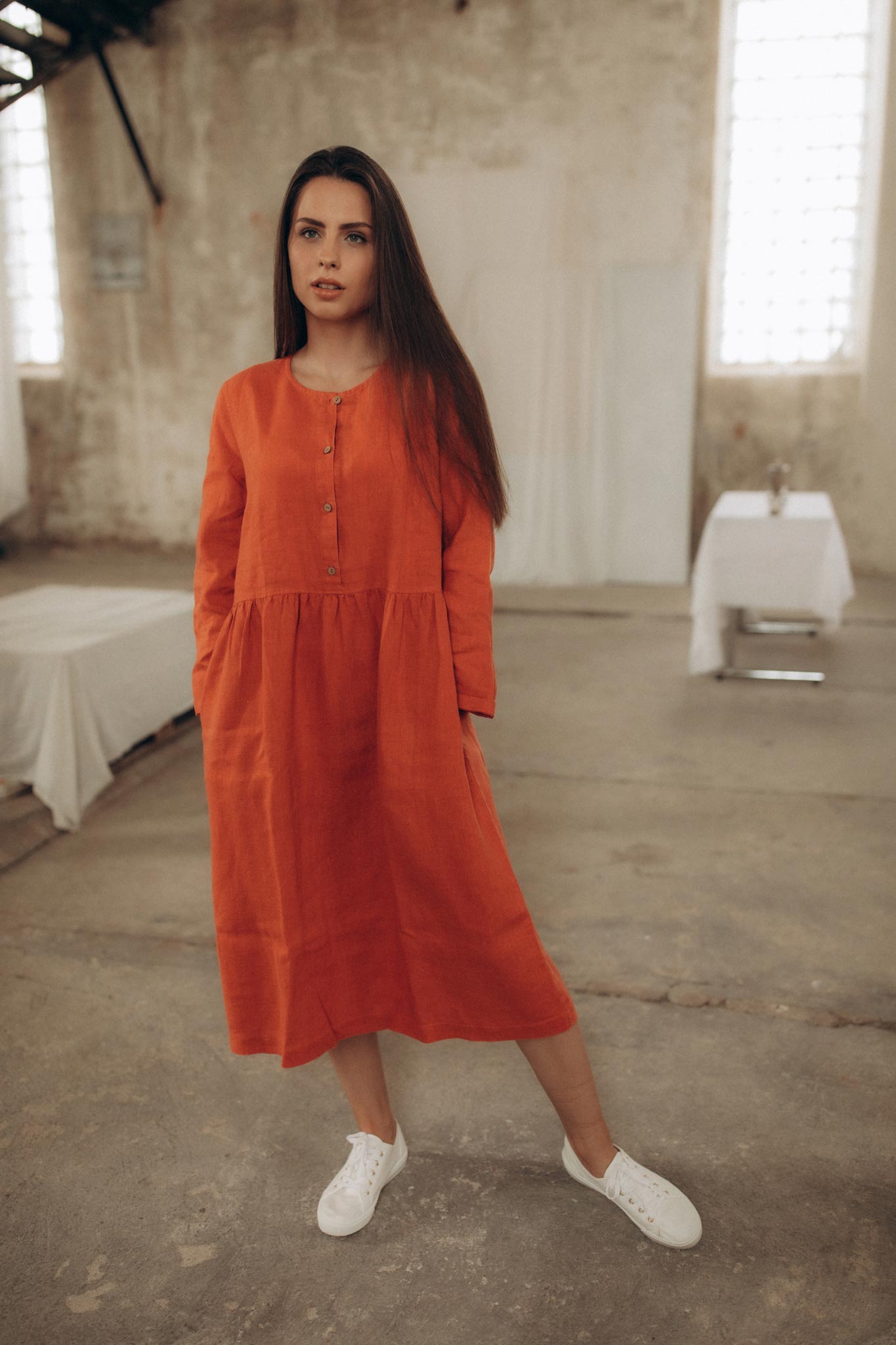 Linen Dress 14