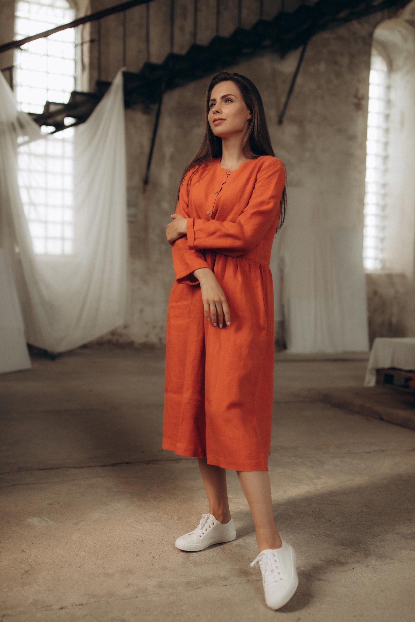 Linen Dress 14