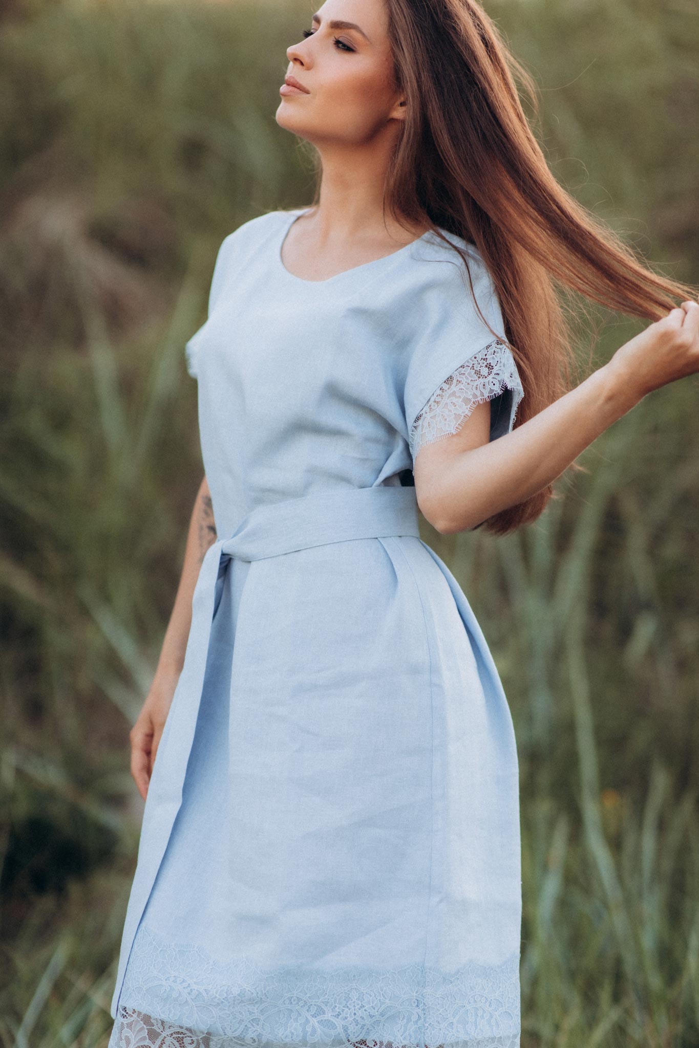 Linen Dress 12