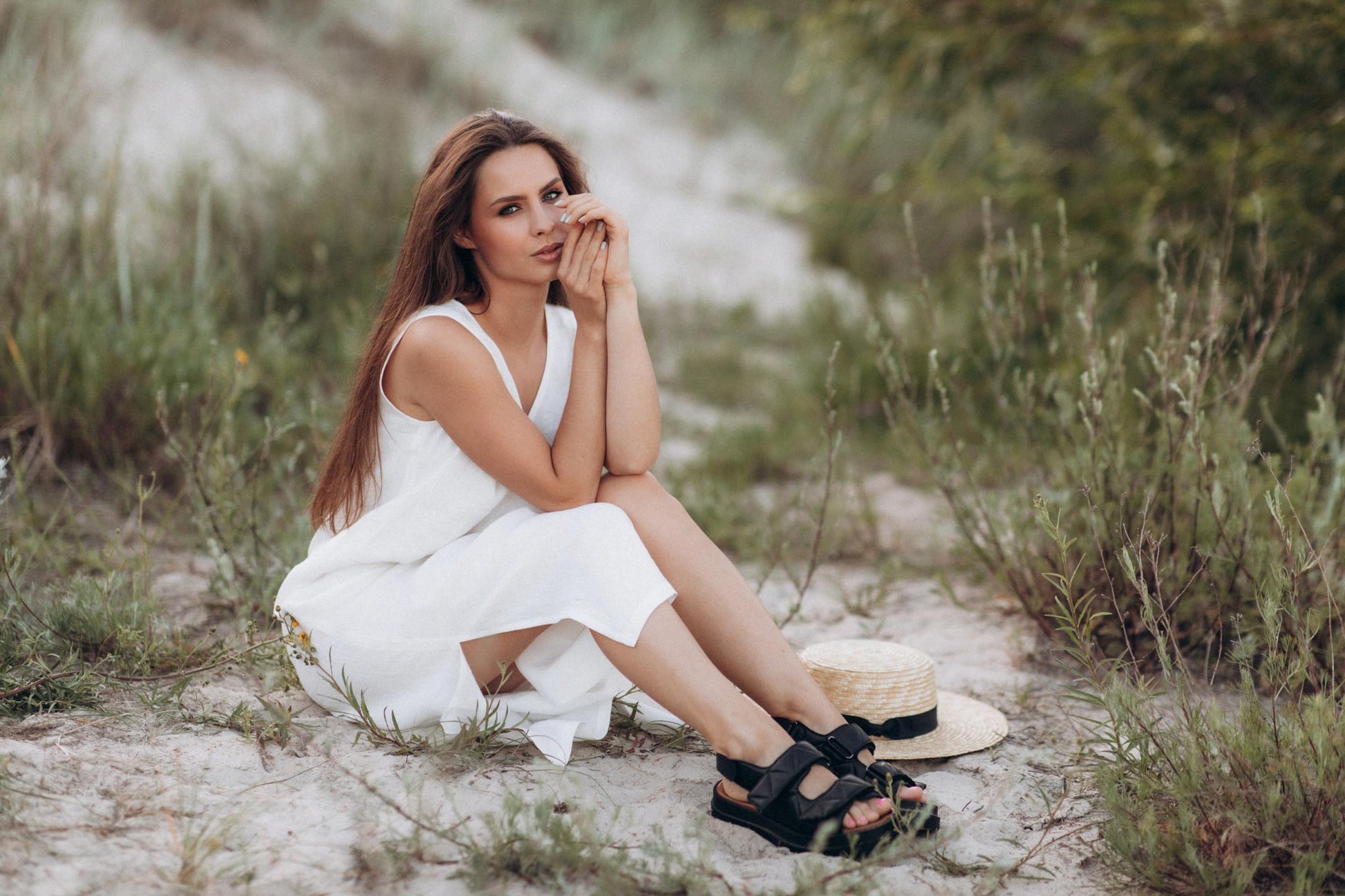 Linen Dress 11