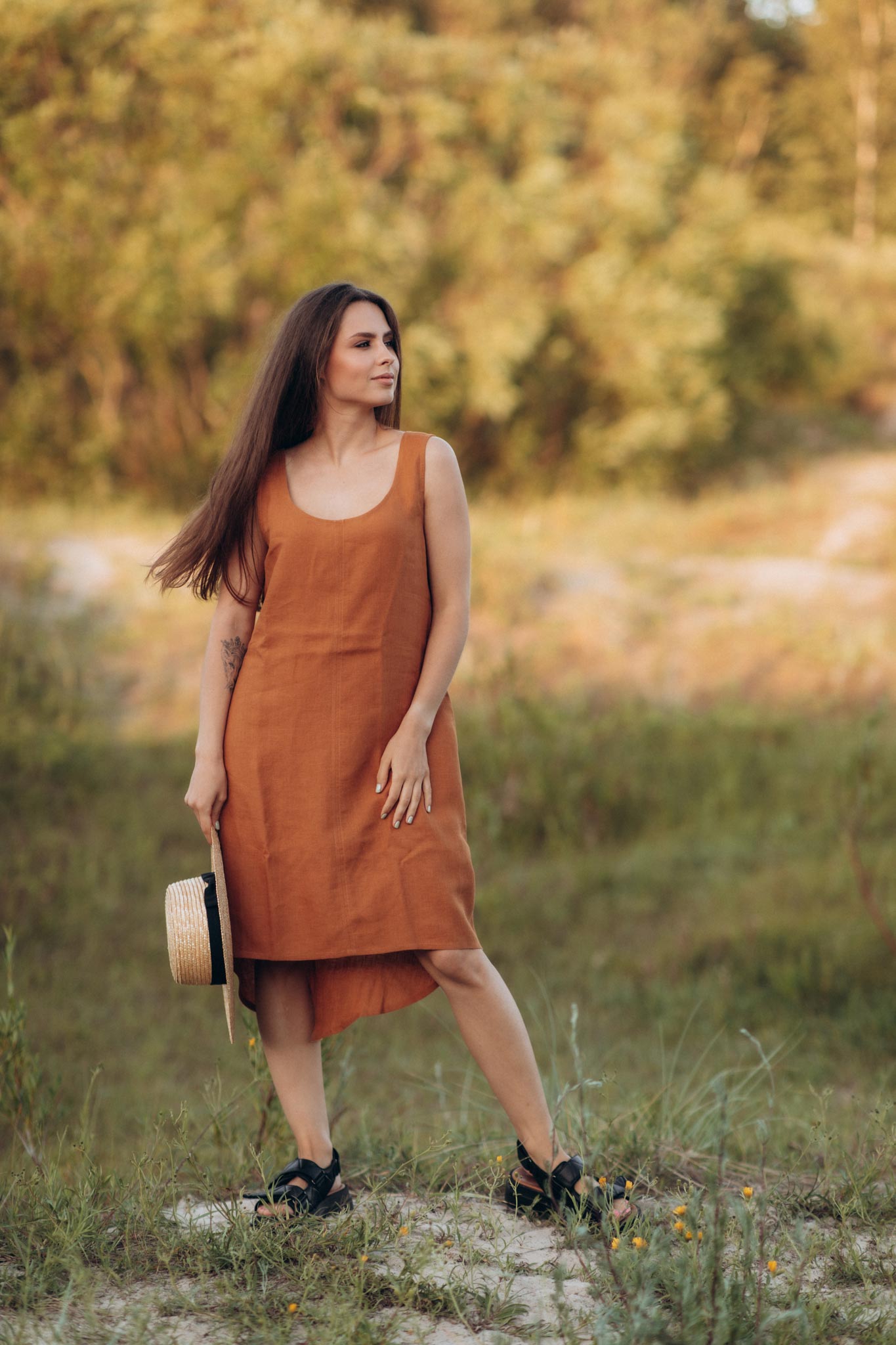 Linen Dress 4