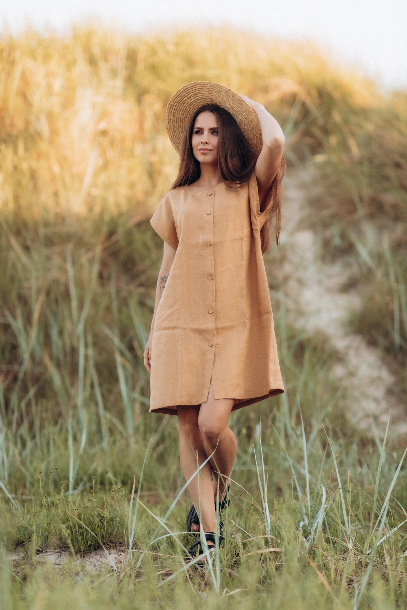 Linen Dress 7