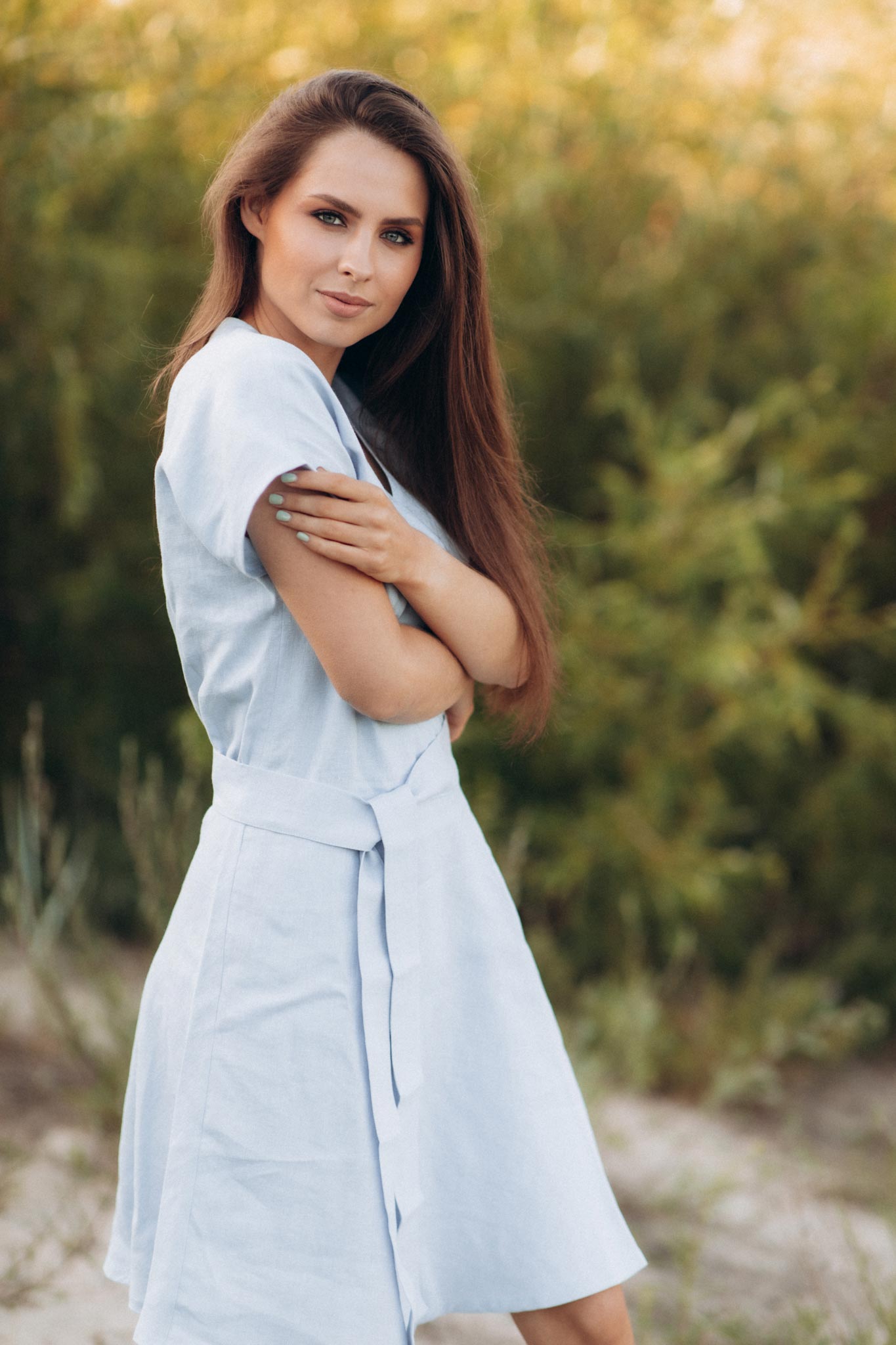 Linen Dress 8