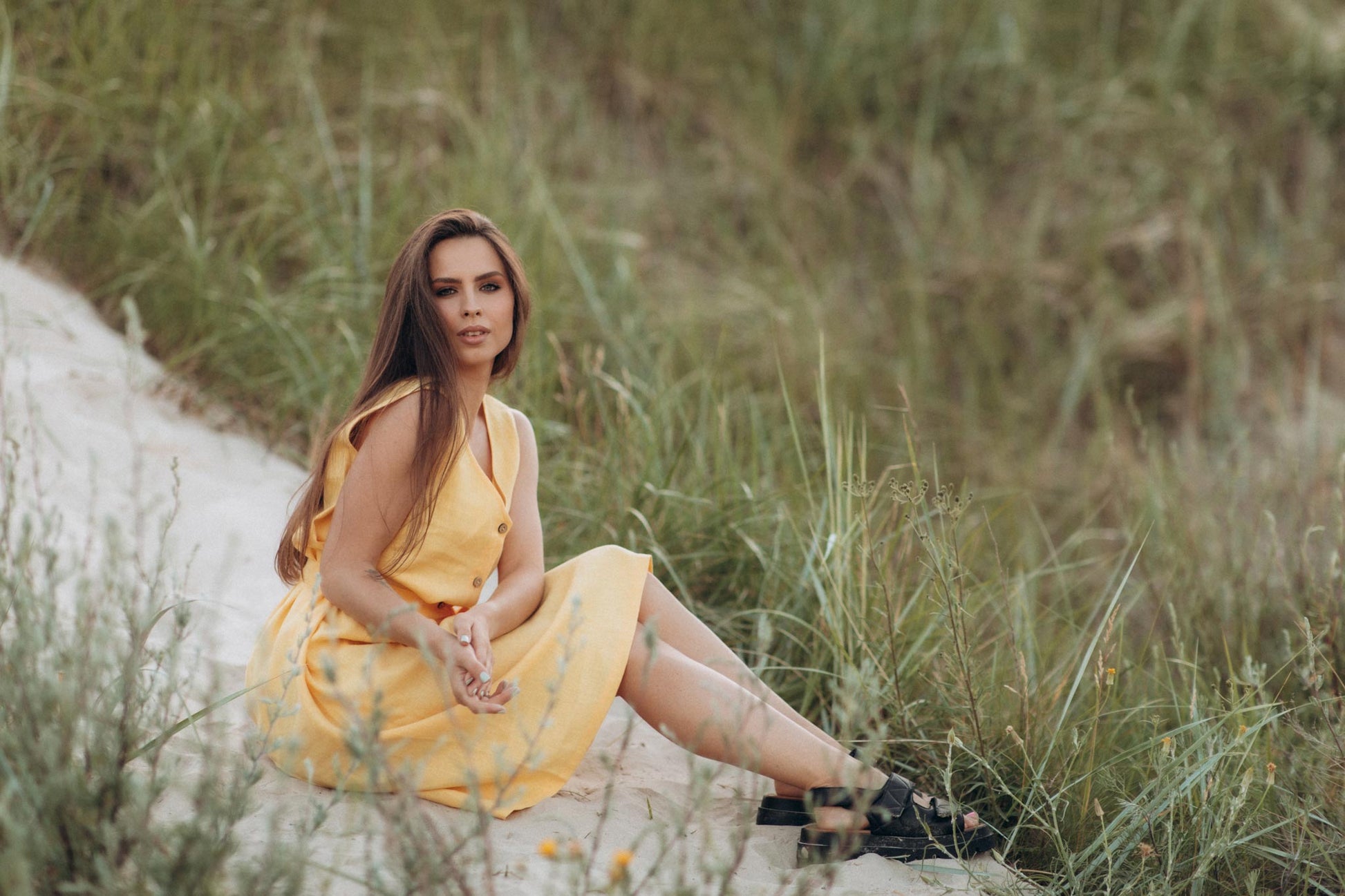 Linen Dress 9