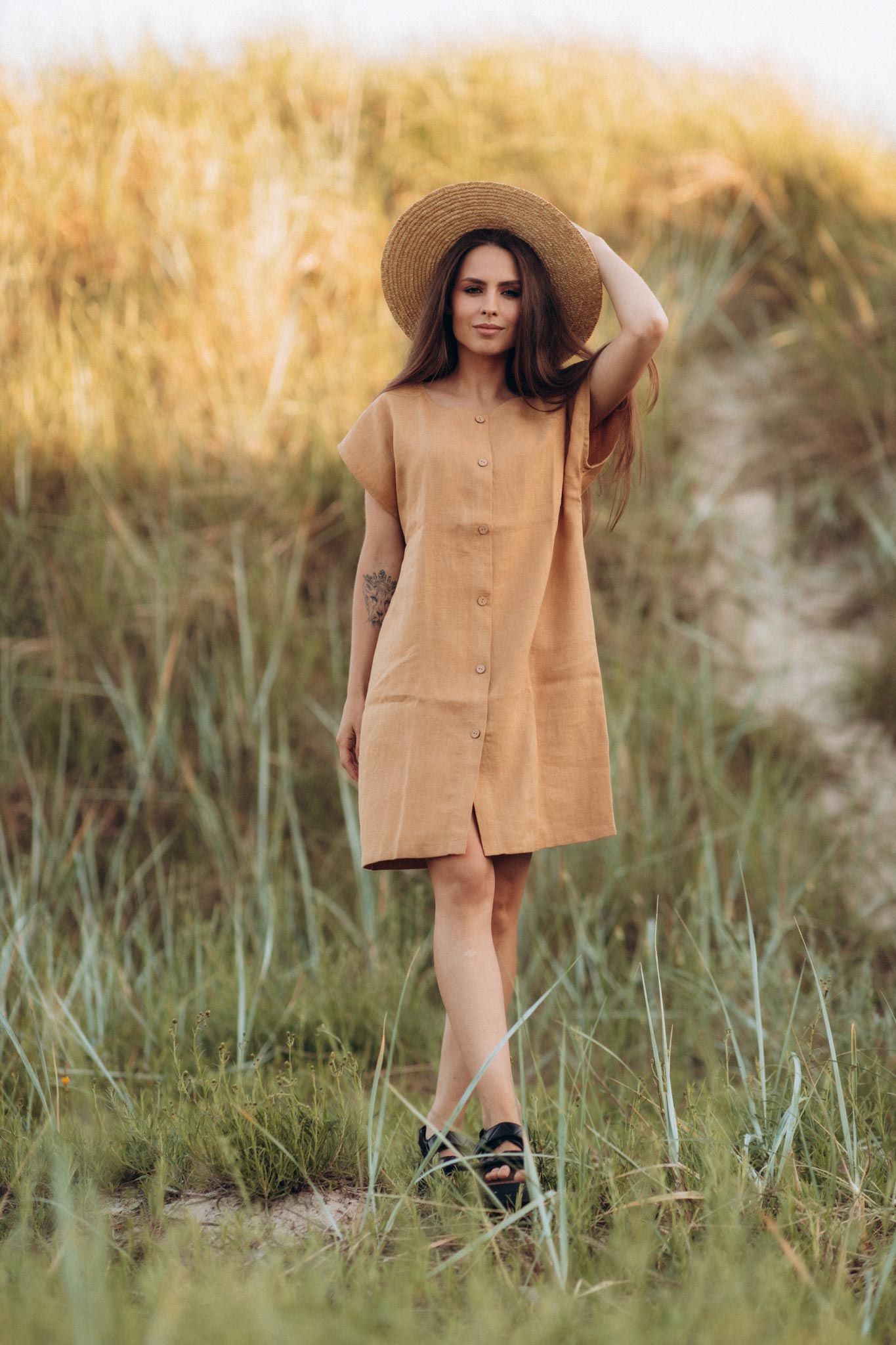 Linen Dress 7