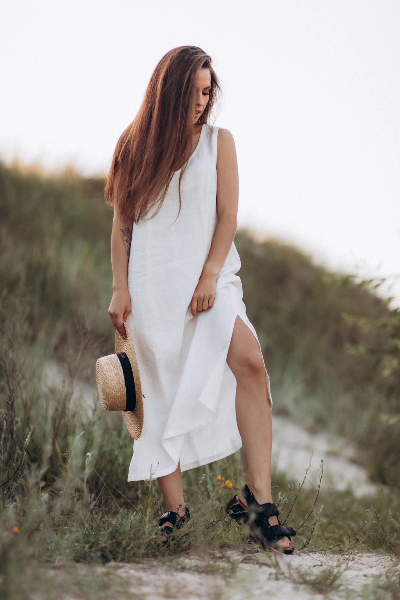 Linen Dress 11
