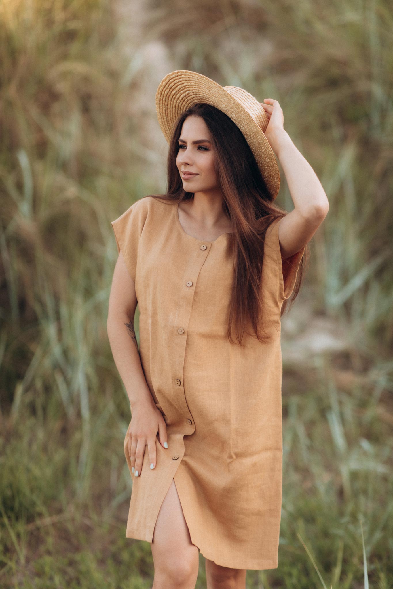 Linen Dress 7