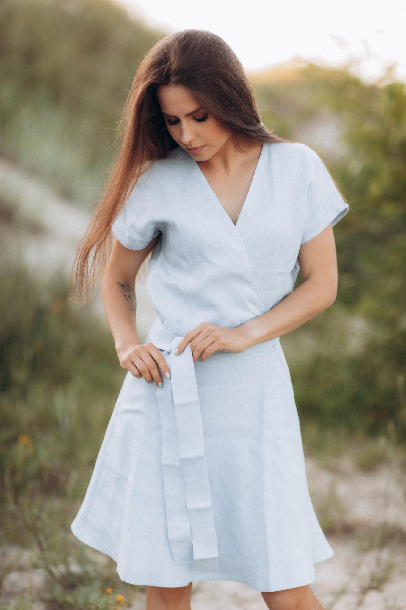 Linen Dress 8