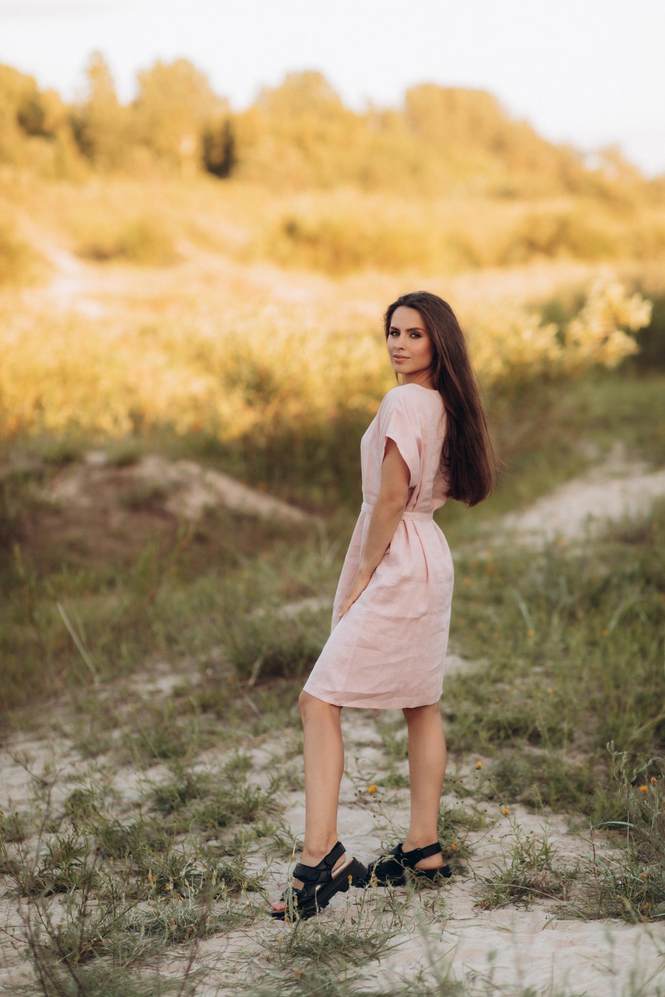Linen Dress 6