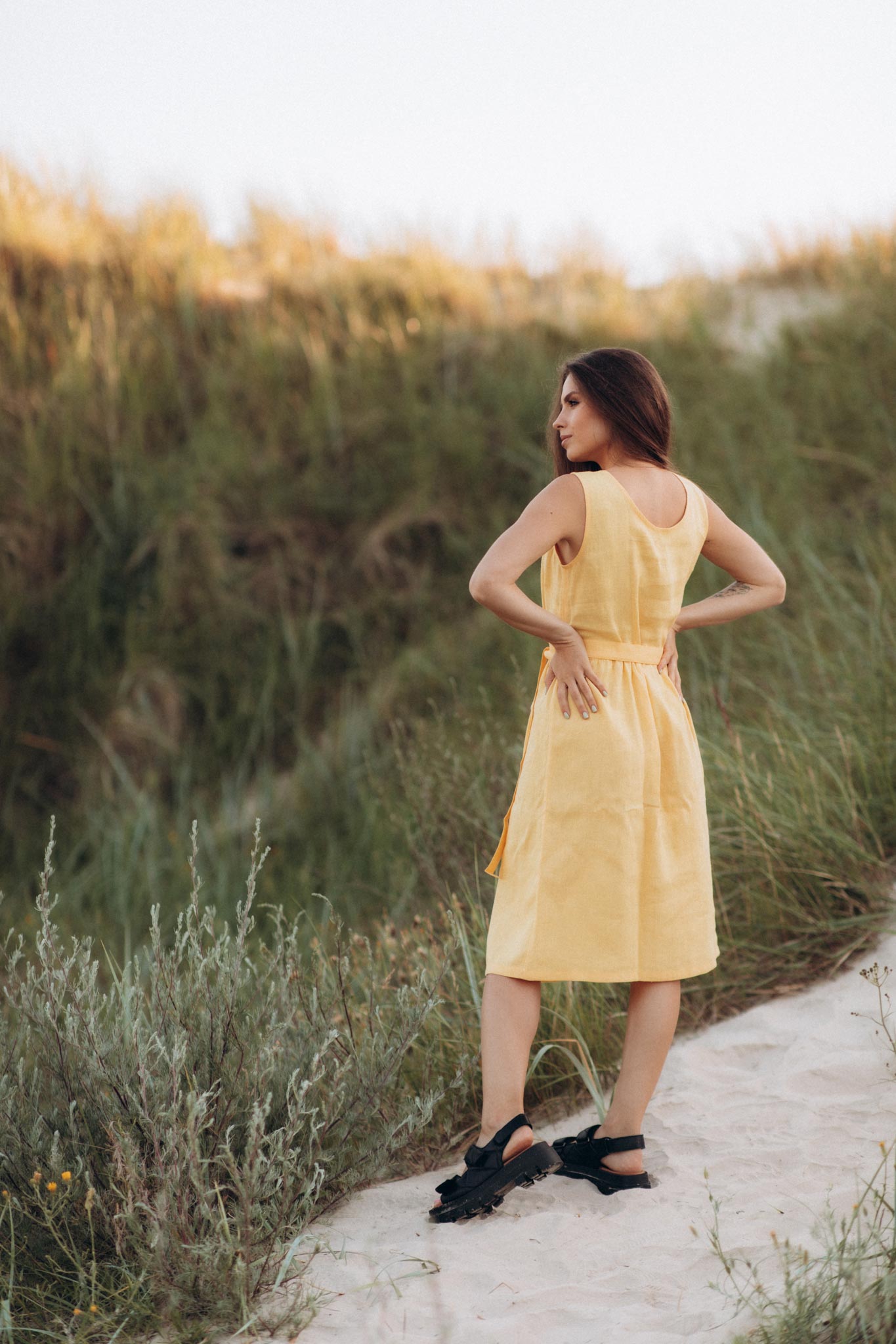 Linen Dress 9