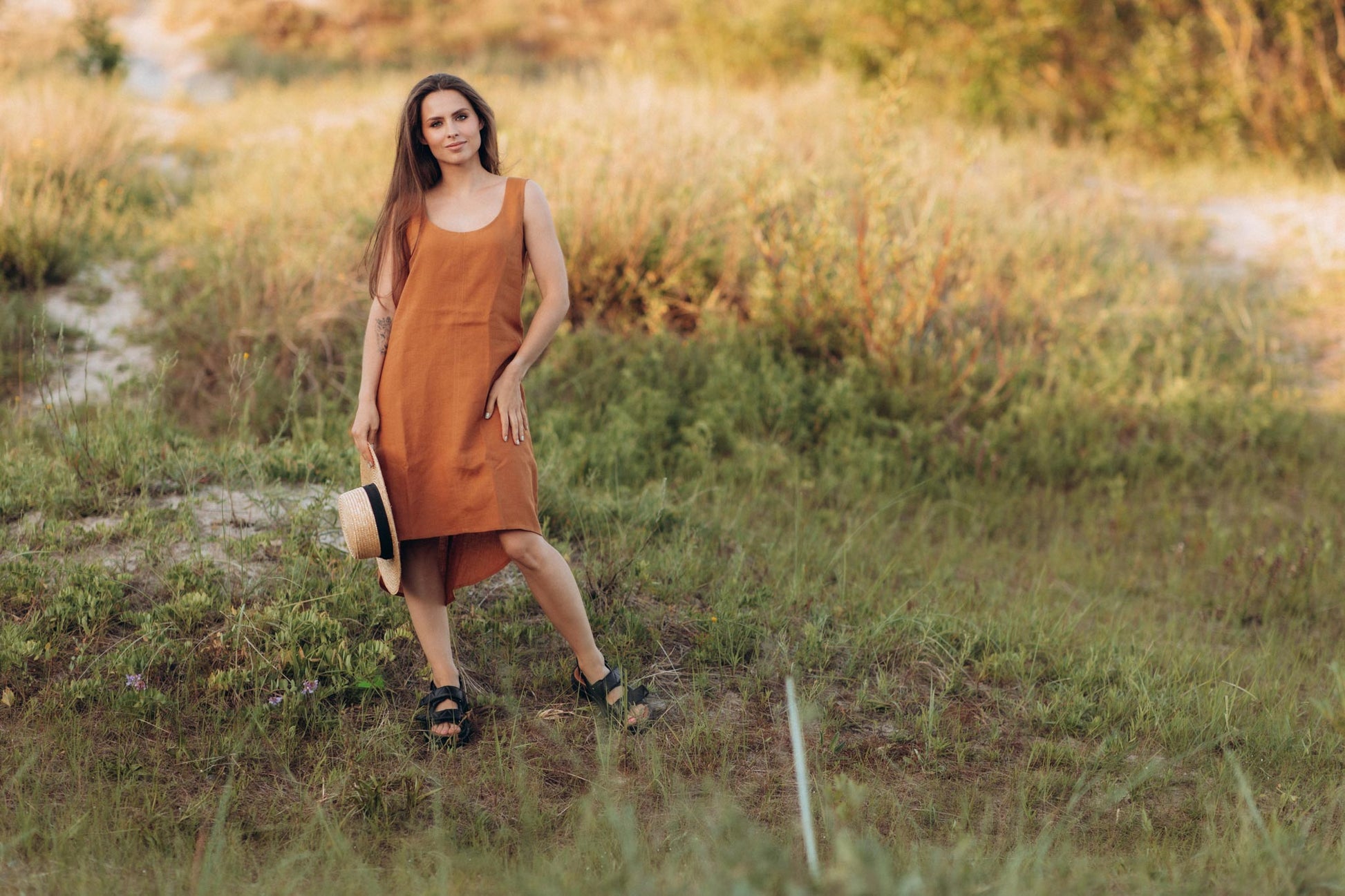 Linen Dress 4