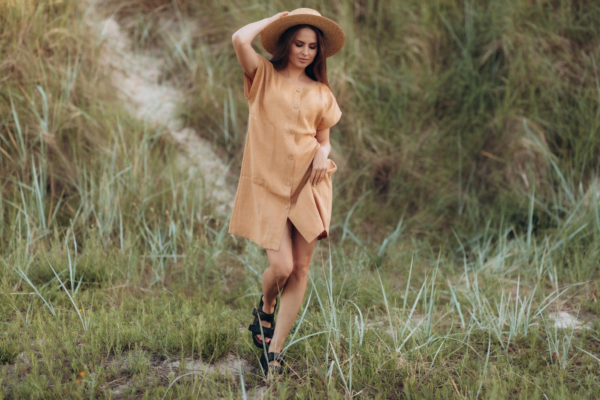 Linen Dress 7