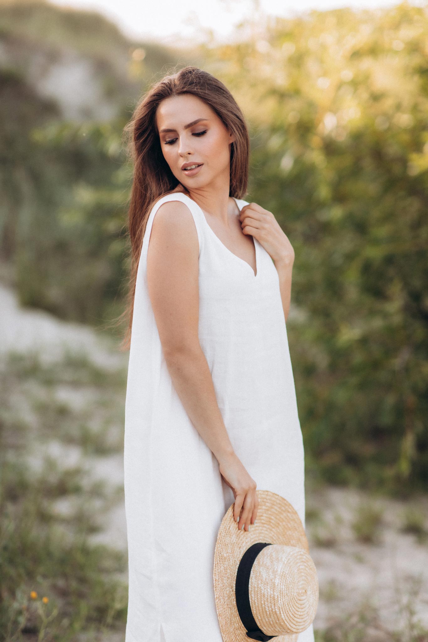 Linen Dress 11