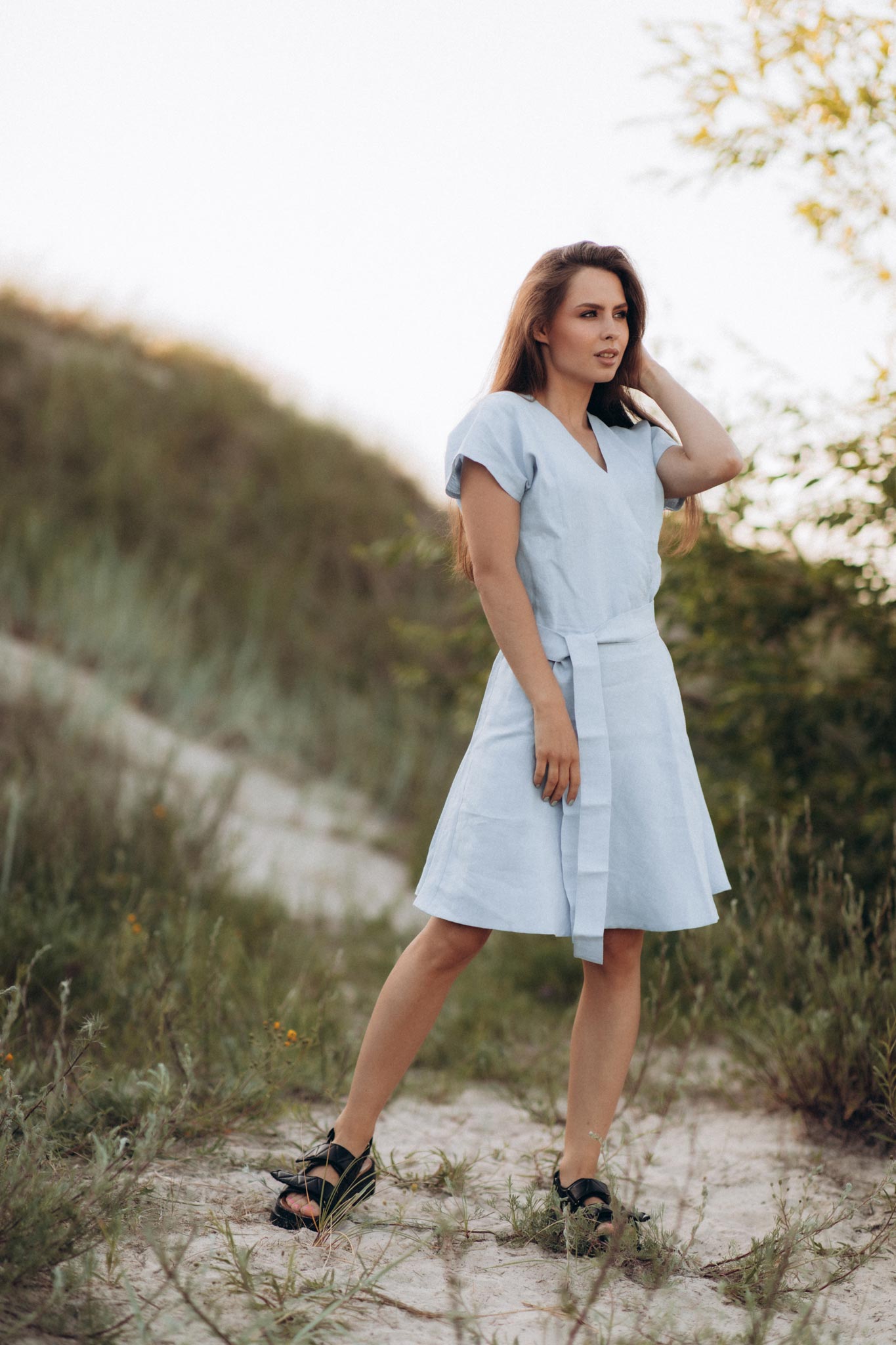 Linen Dress 8