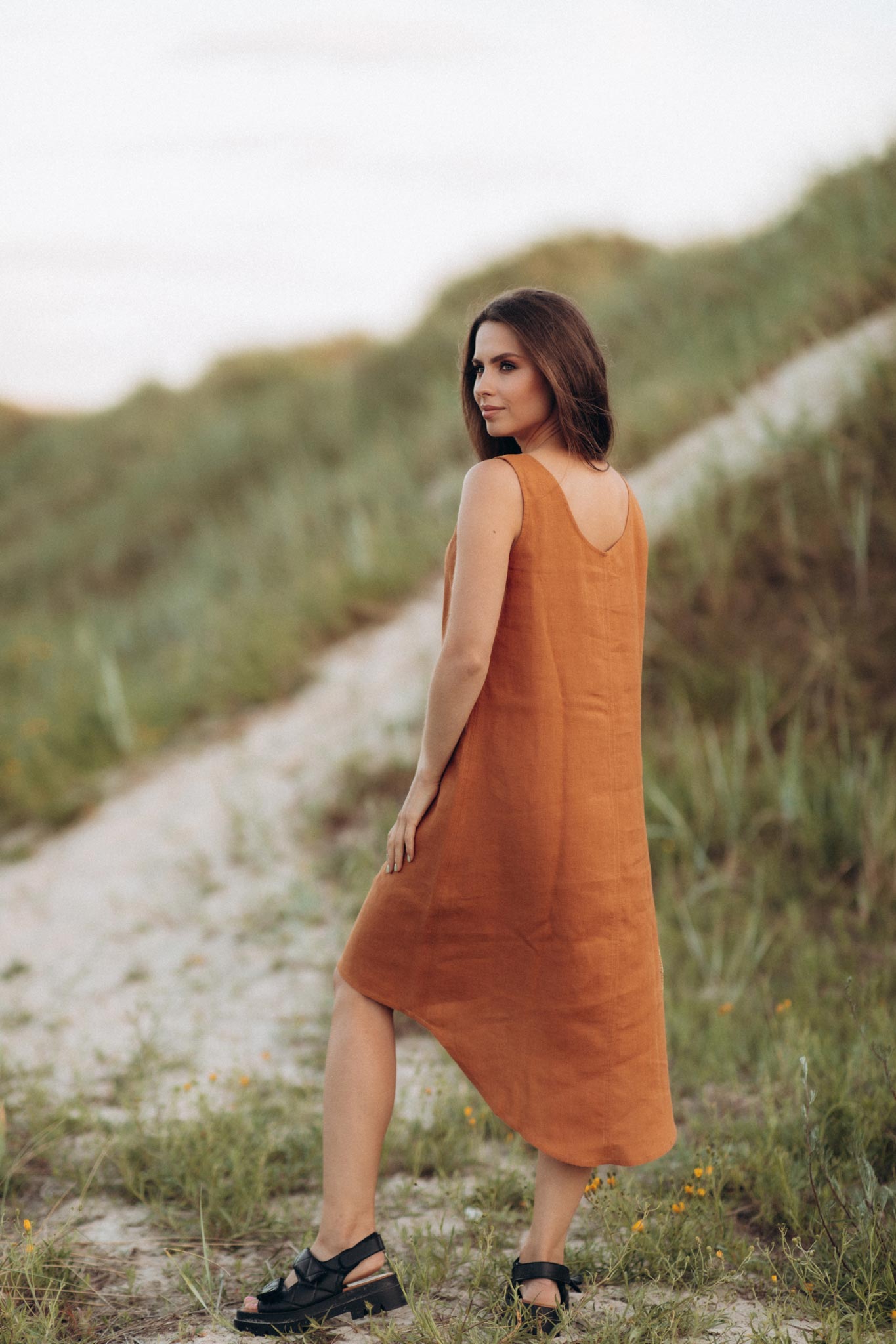 Linen Dress 4