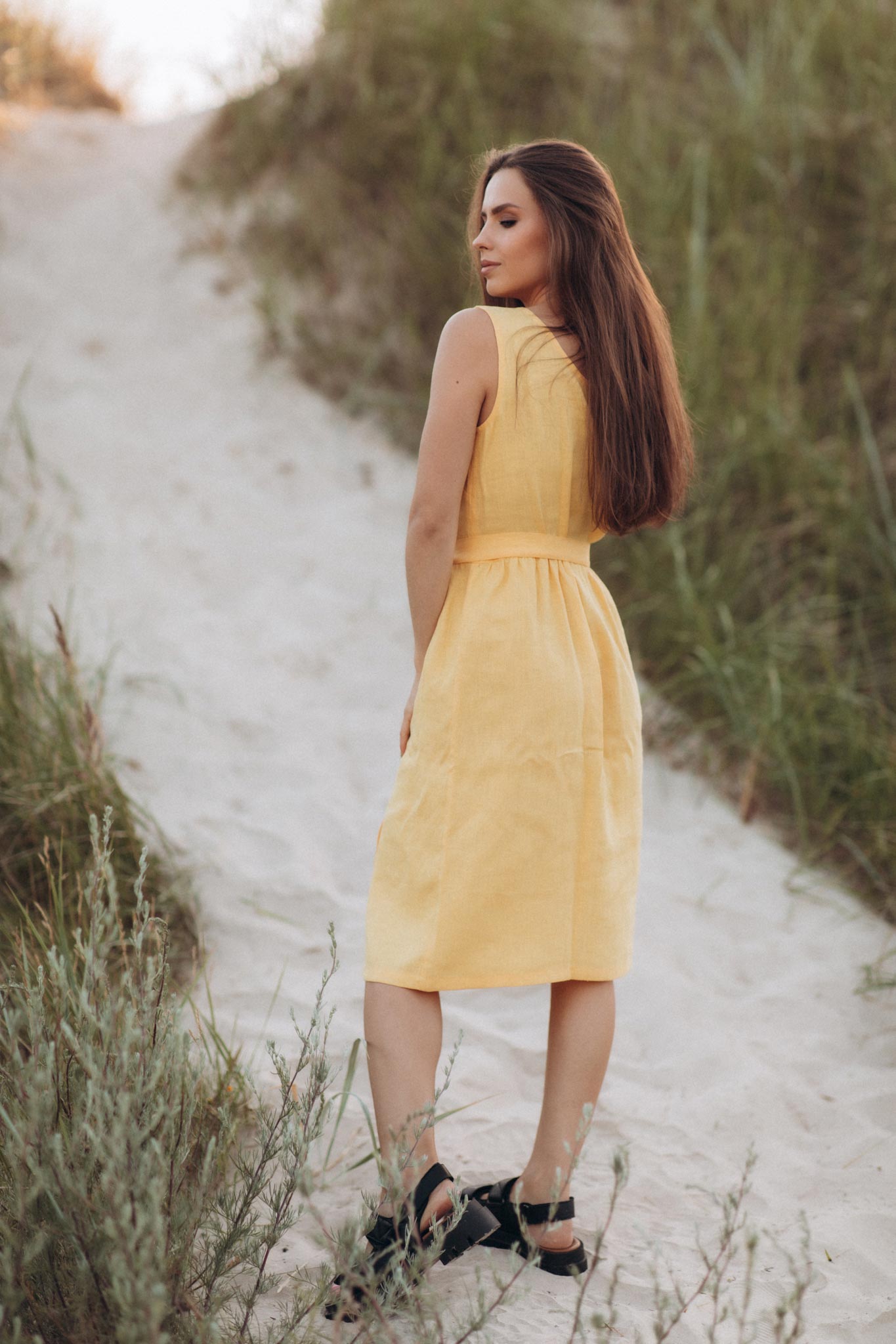 Linen Dress 9