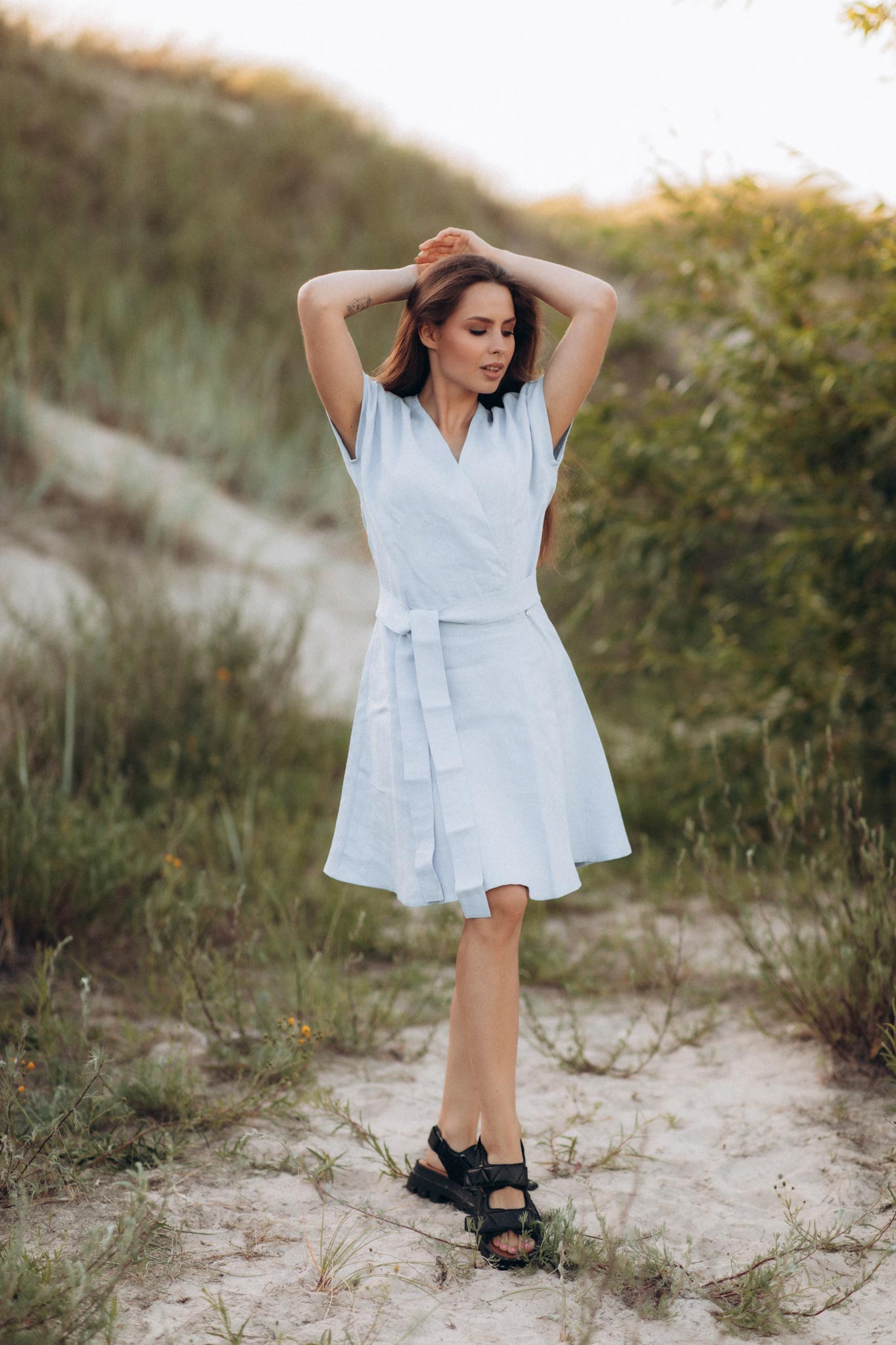 Linen Dress 8