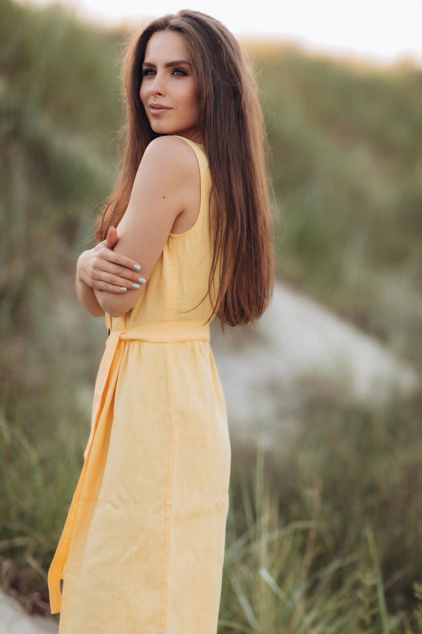 Linen Dress 9