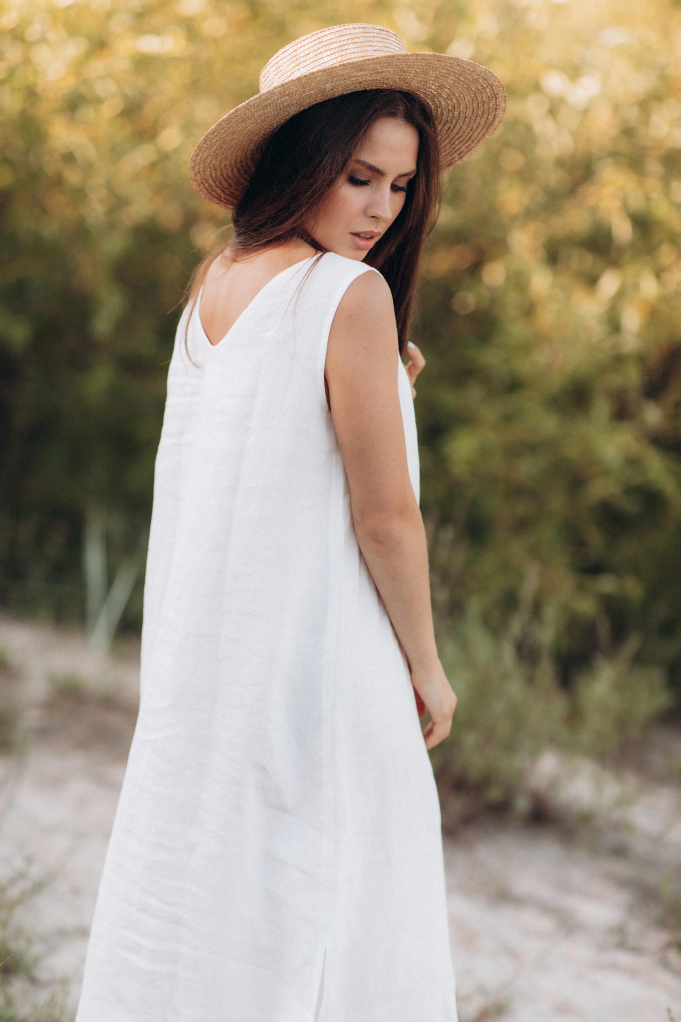 Linen Dress 11