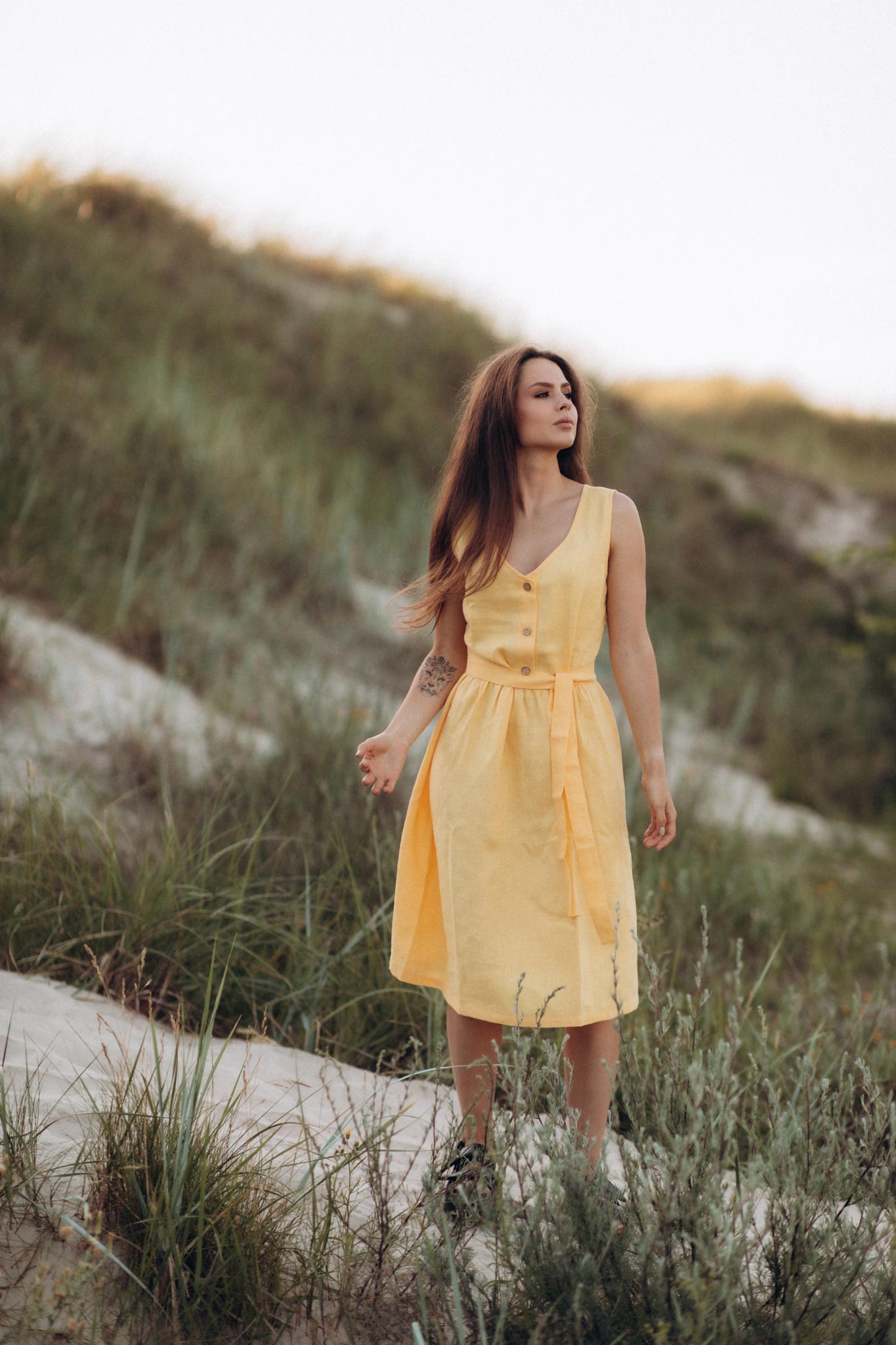 Linen Dress 9