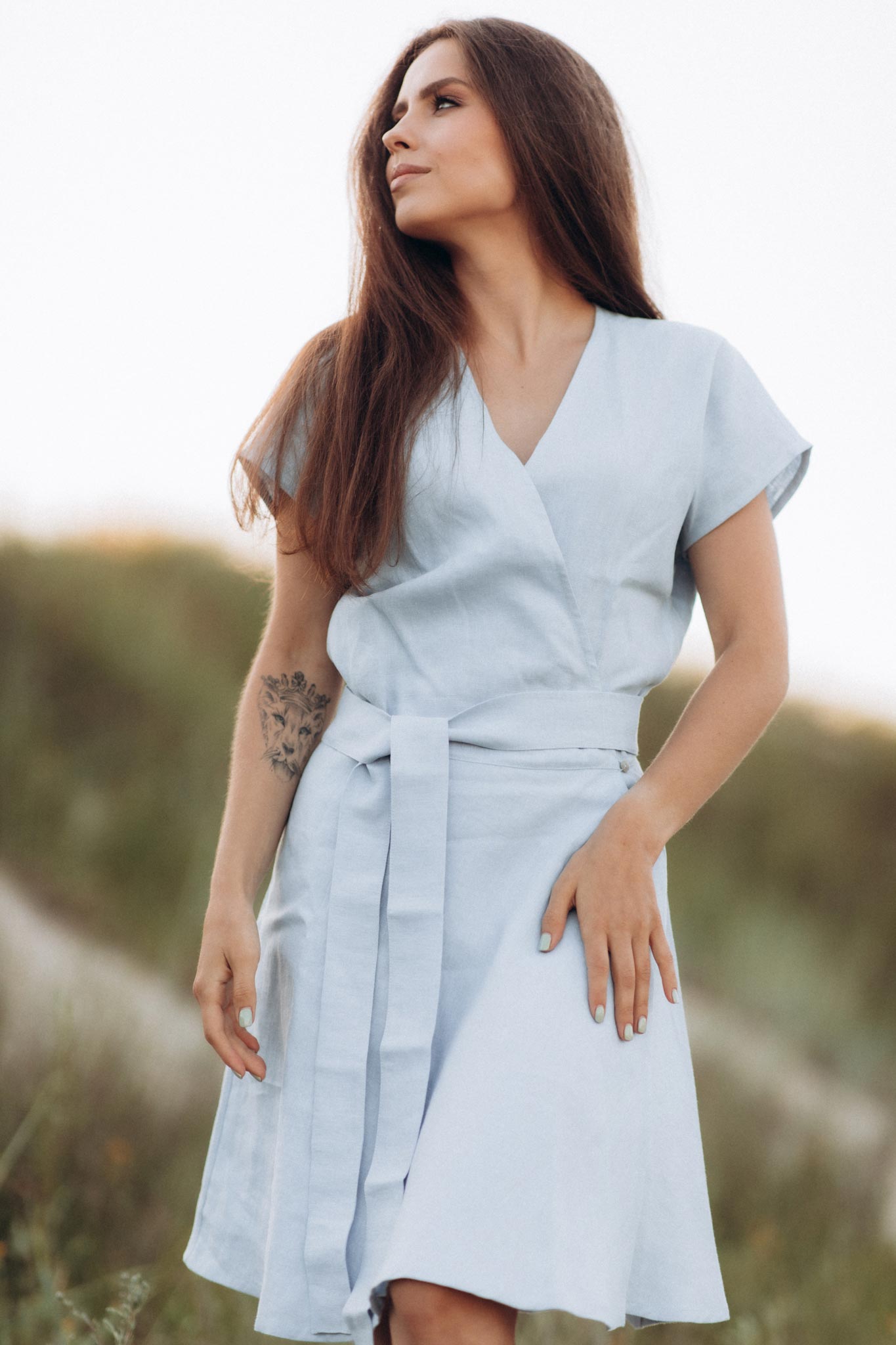 Linen Dress 8