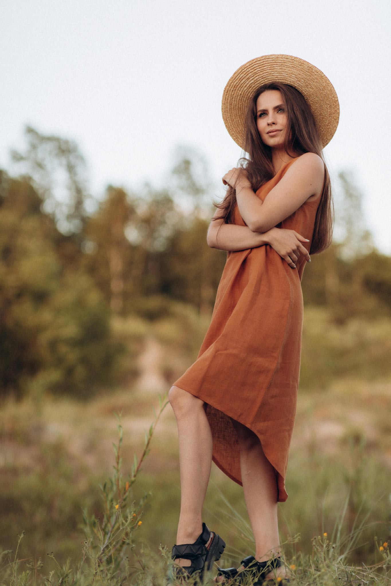 Linen Dress 4