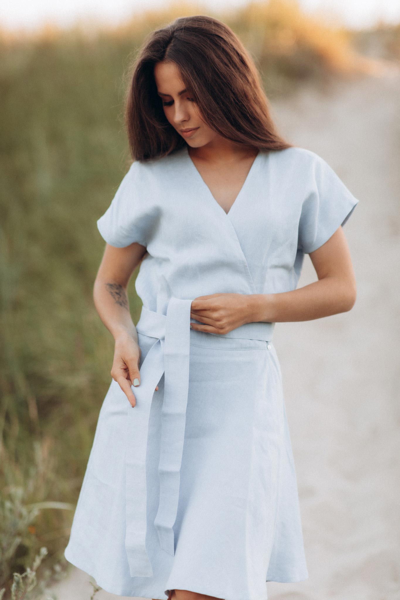 Linen Dress 8
