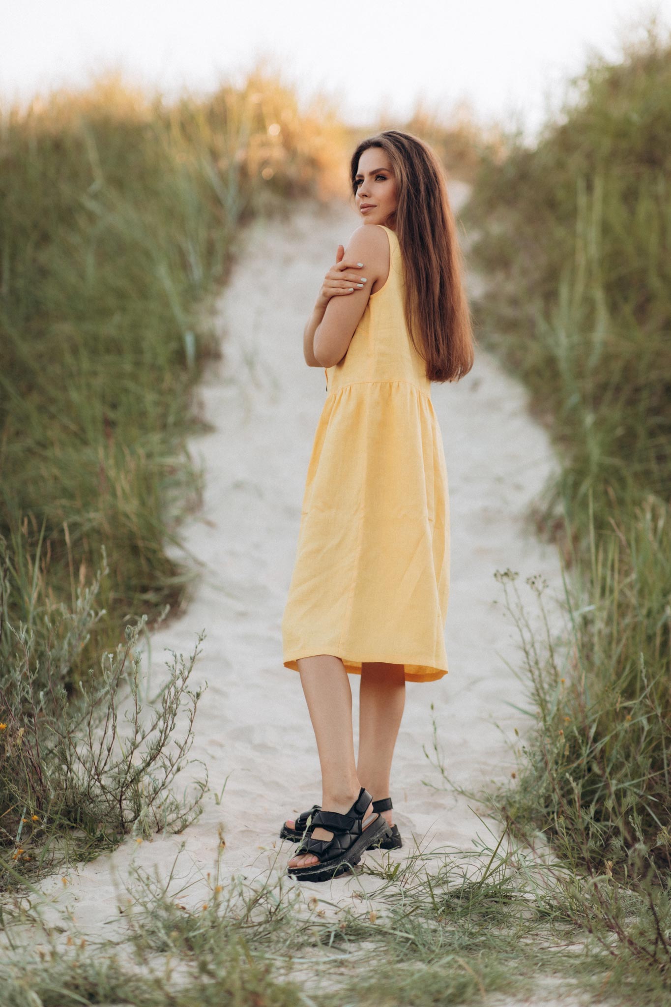 Linen Dress 9