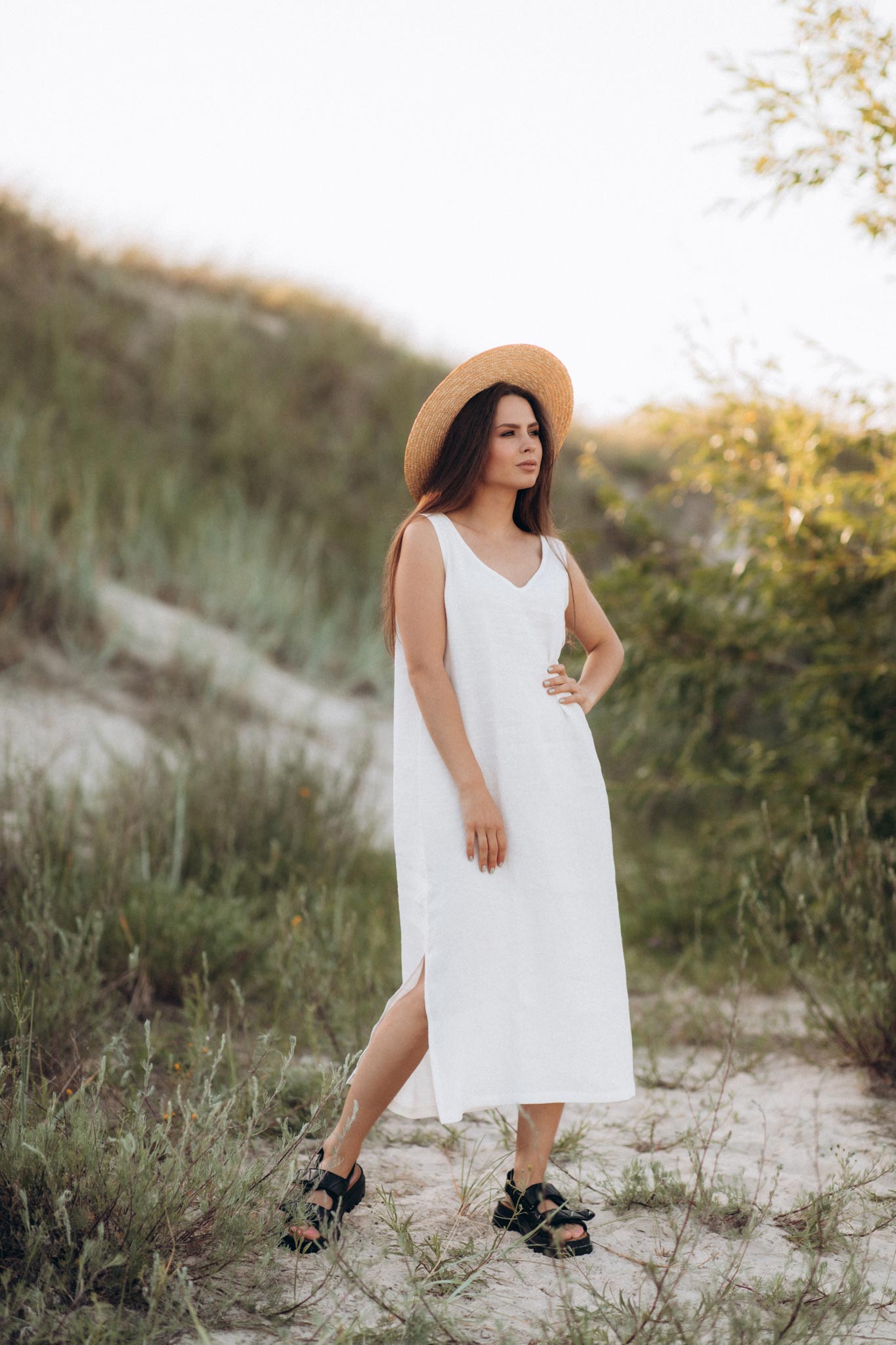 Linen Dress 11