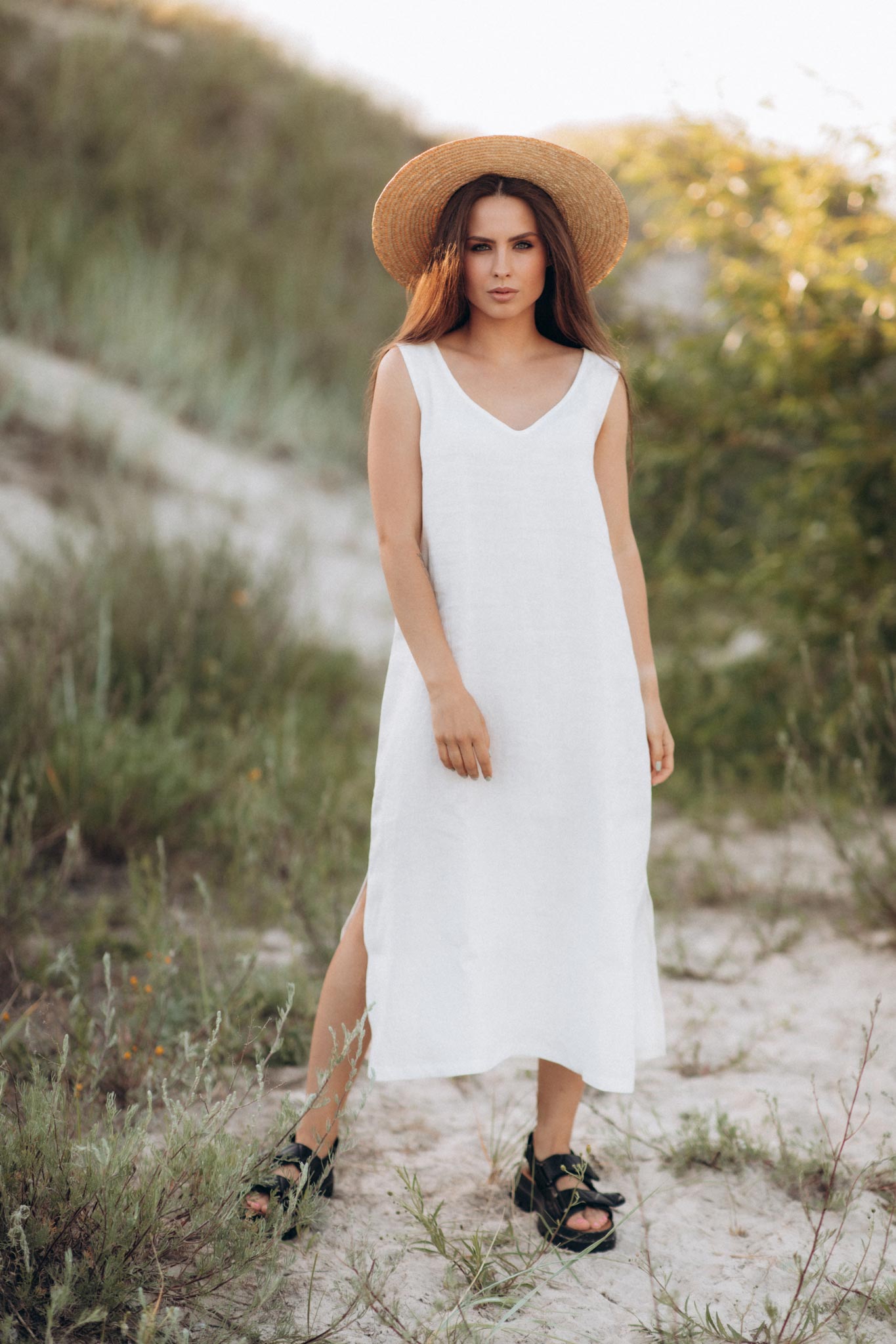 Linen Dress 11
