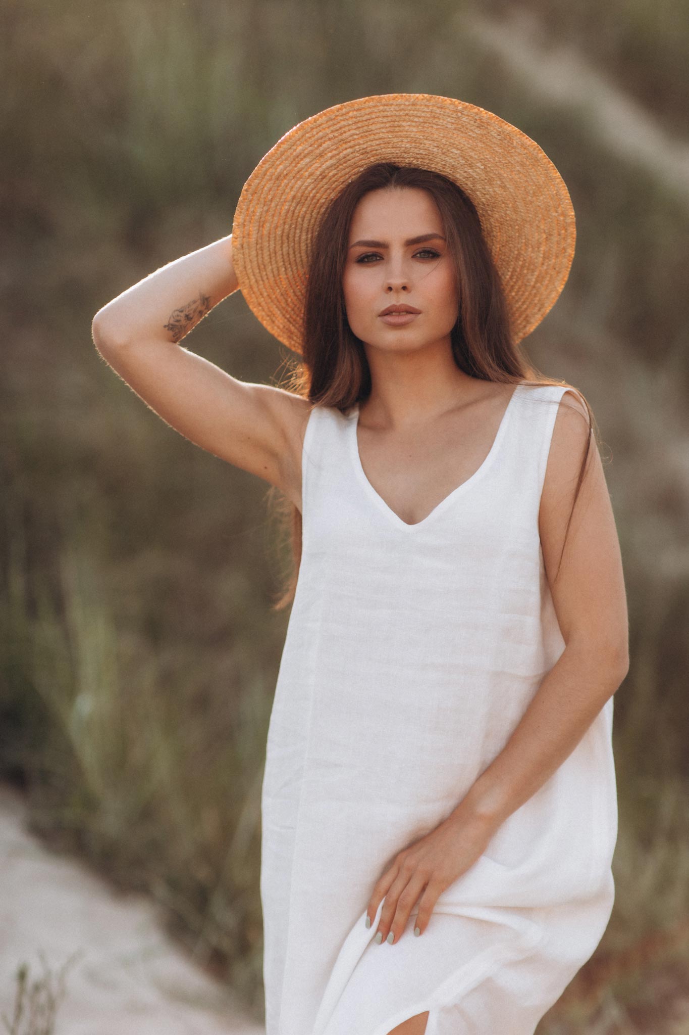 Linen Dress 11