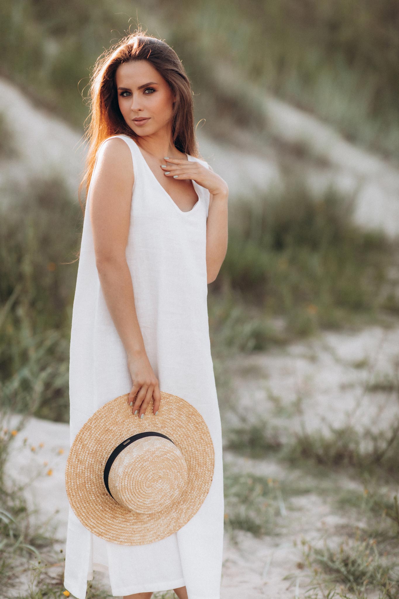 Linen Dress 11