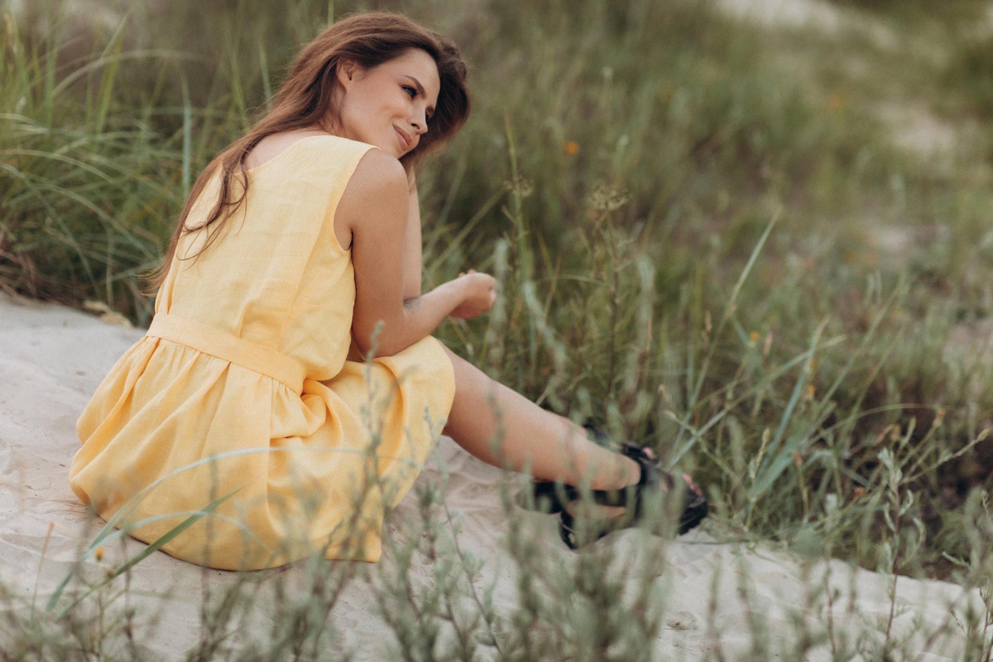 Linen Dress 9