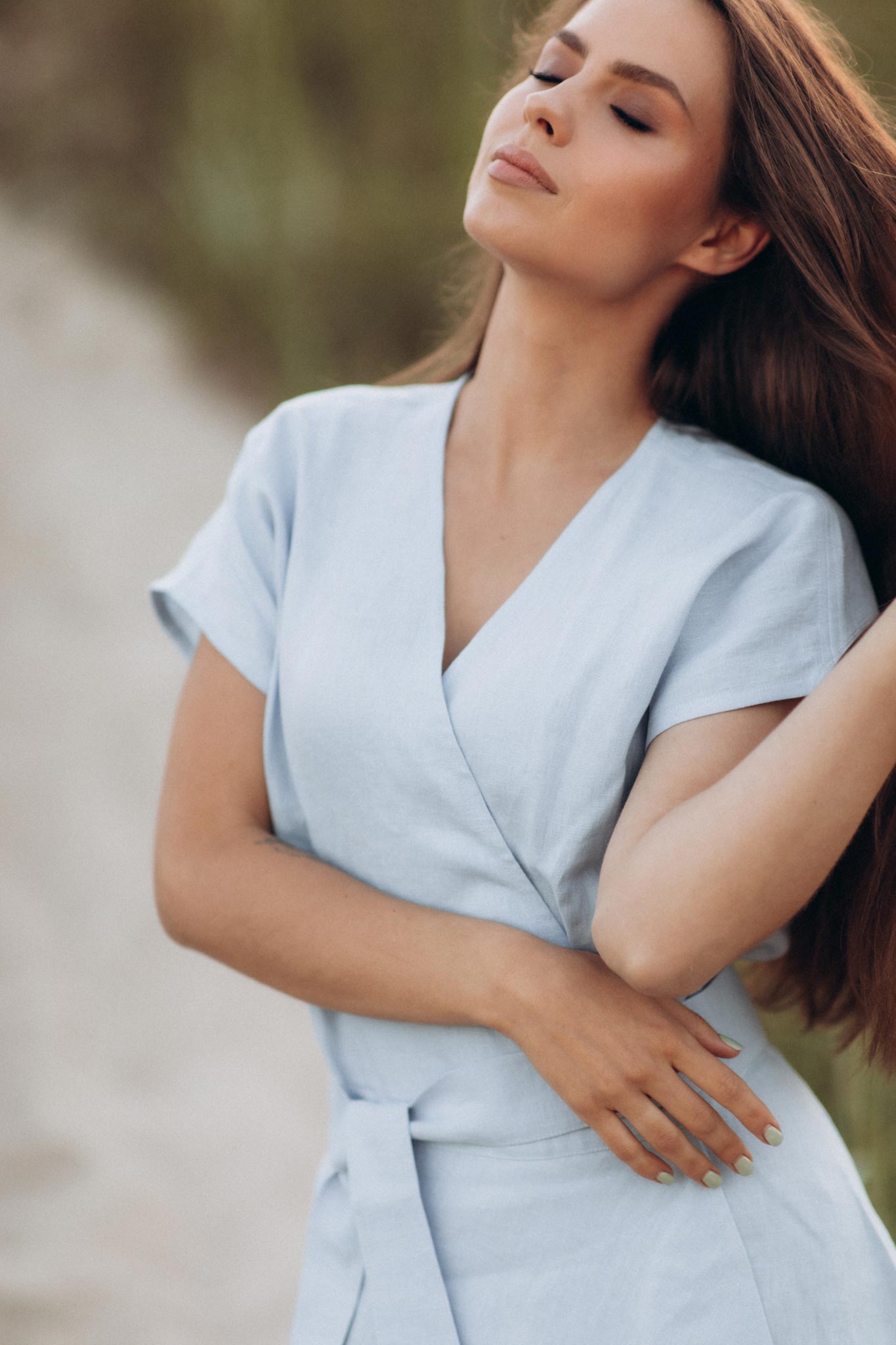 Linen Dress 8