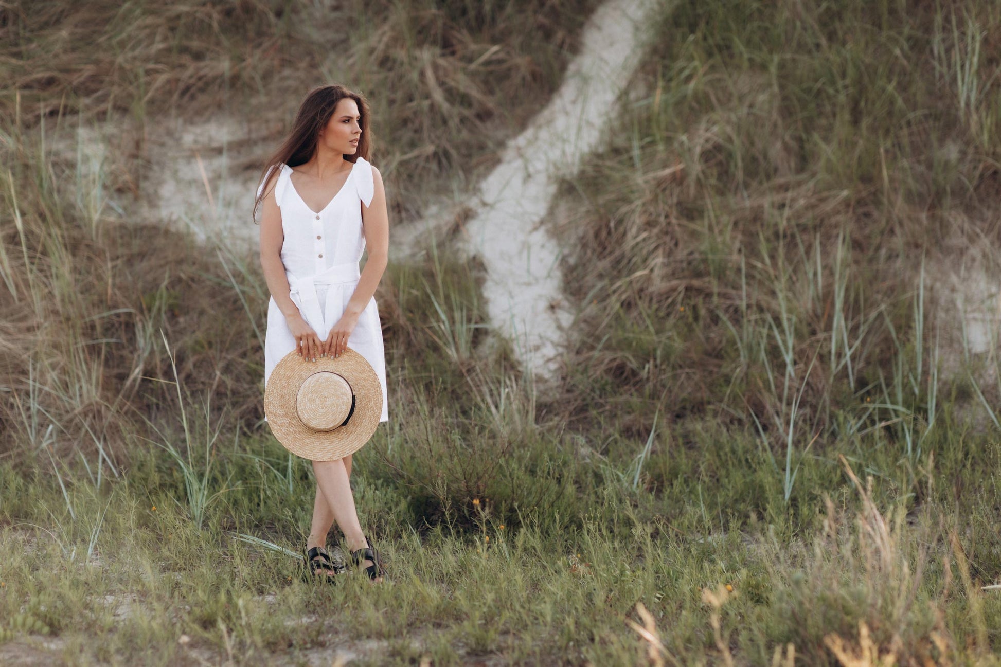 Breeze Button Dress