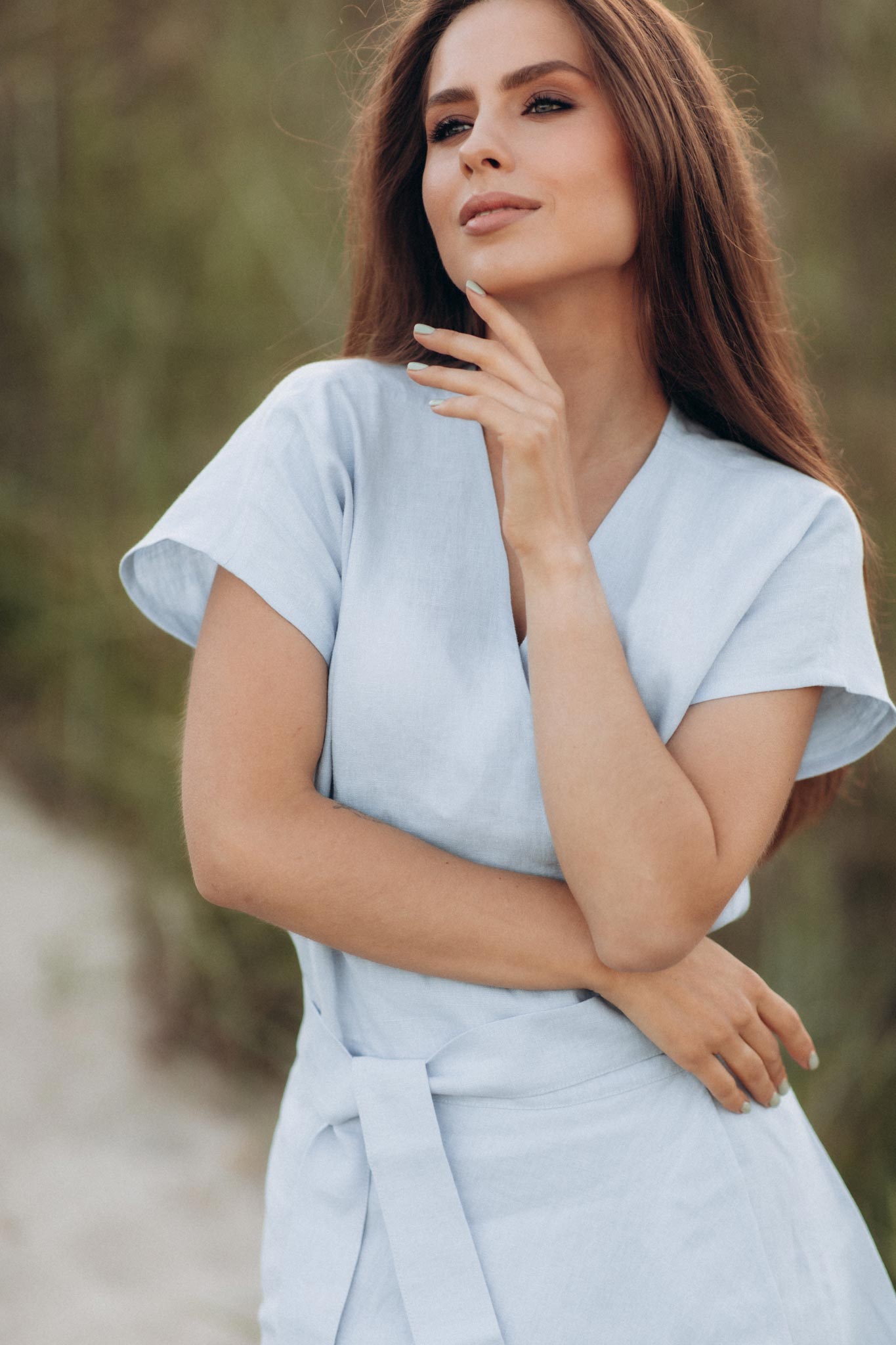 Linen Dress 8