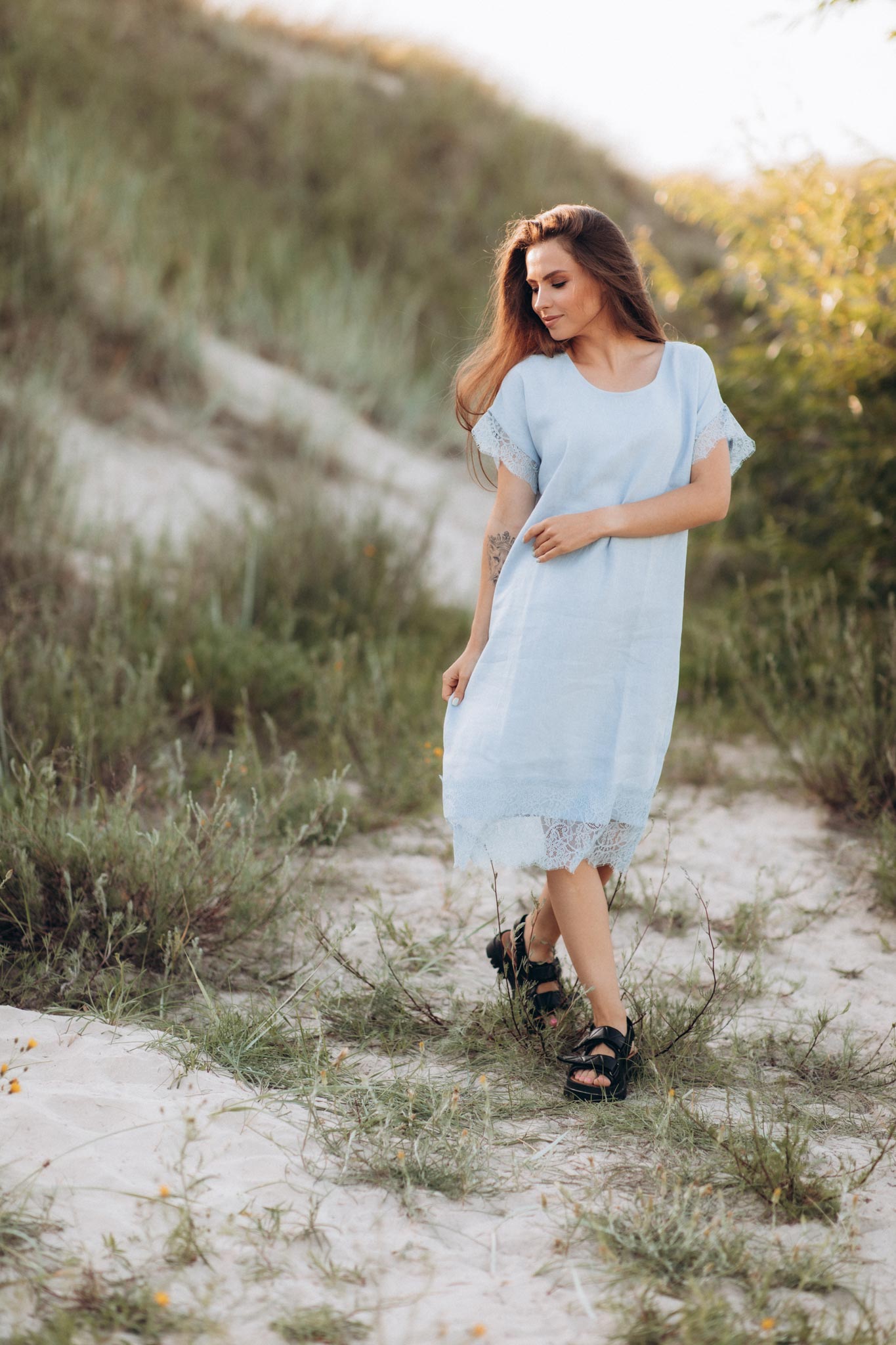 Linen Dress 12