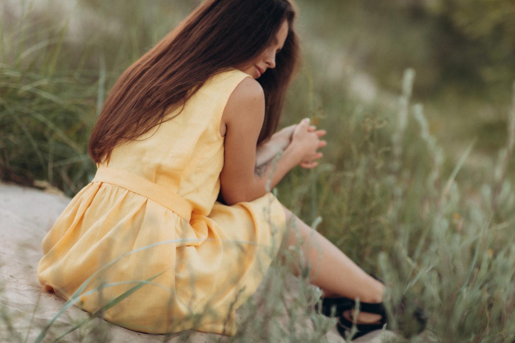 Linen Dress 9