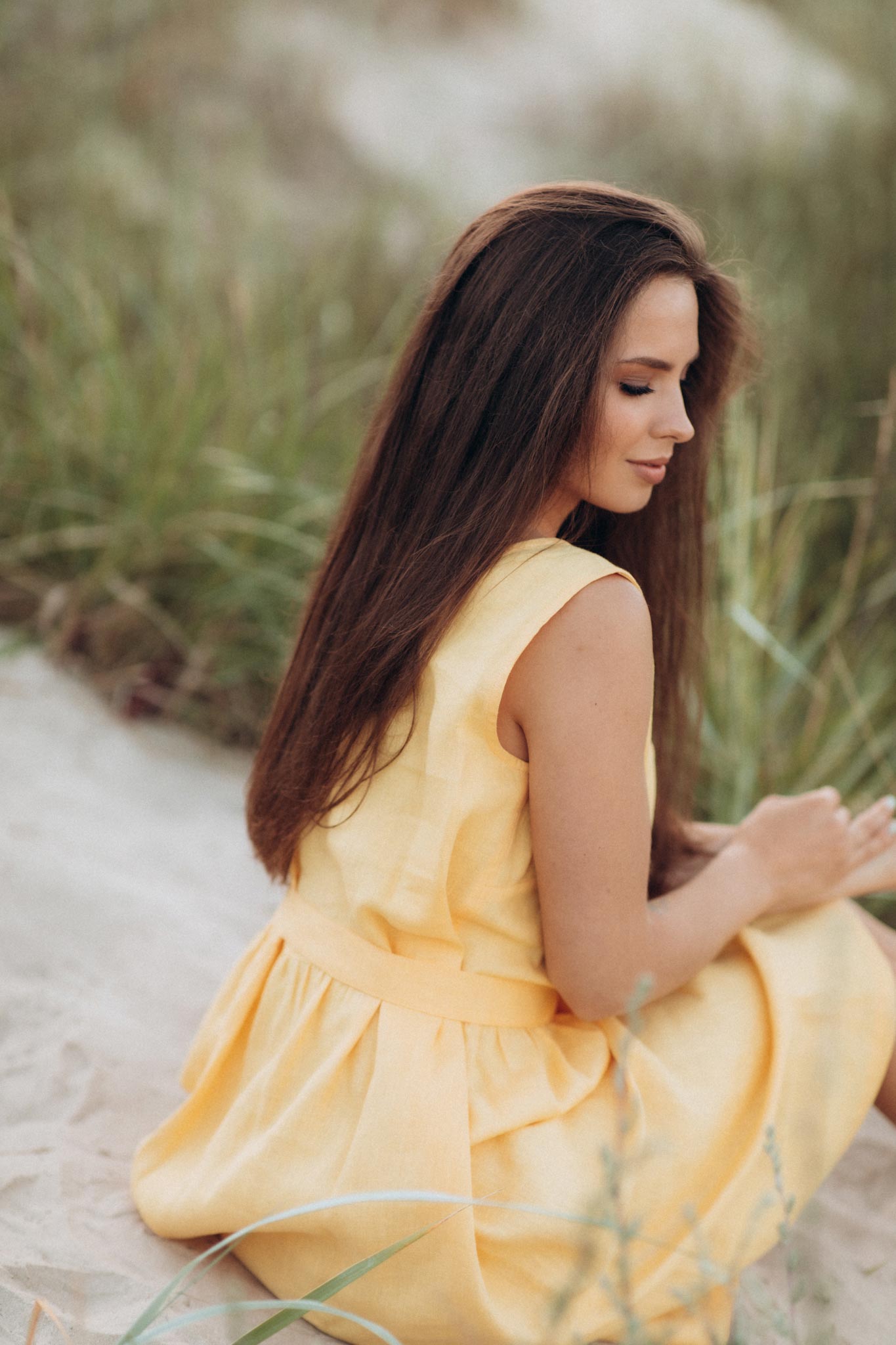 Linen Dress 9
