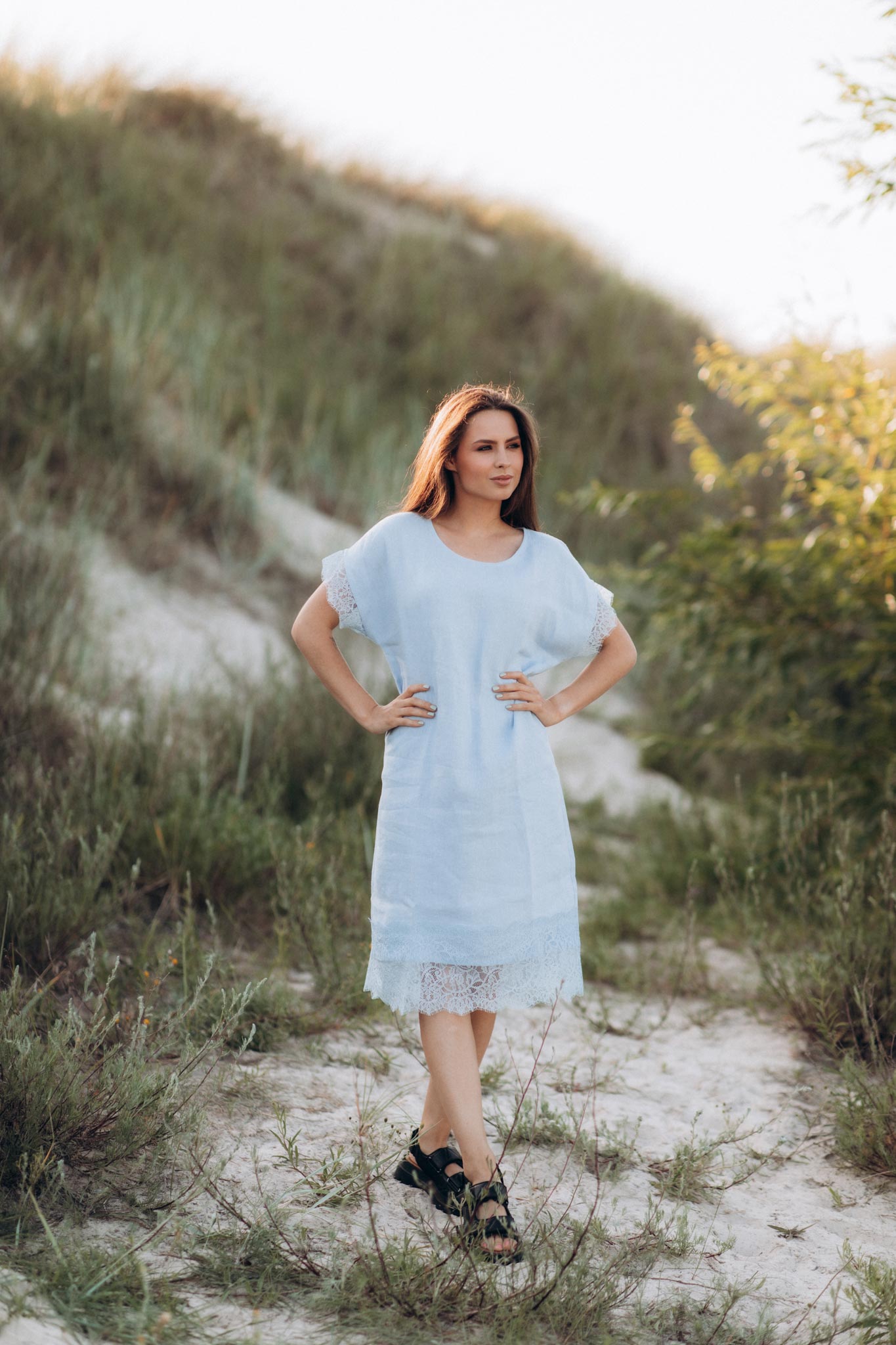 Linen Dress 12