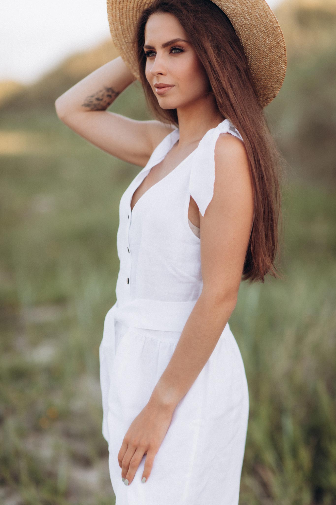 Breeze Button Dress