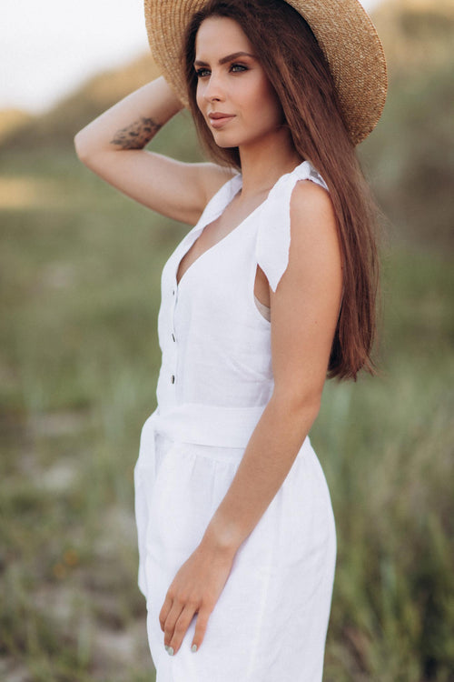 Breeze Button Dress